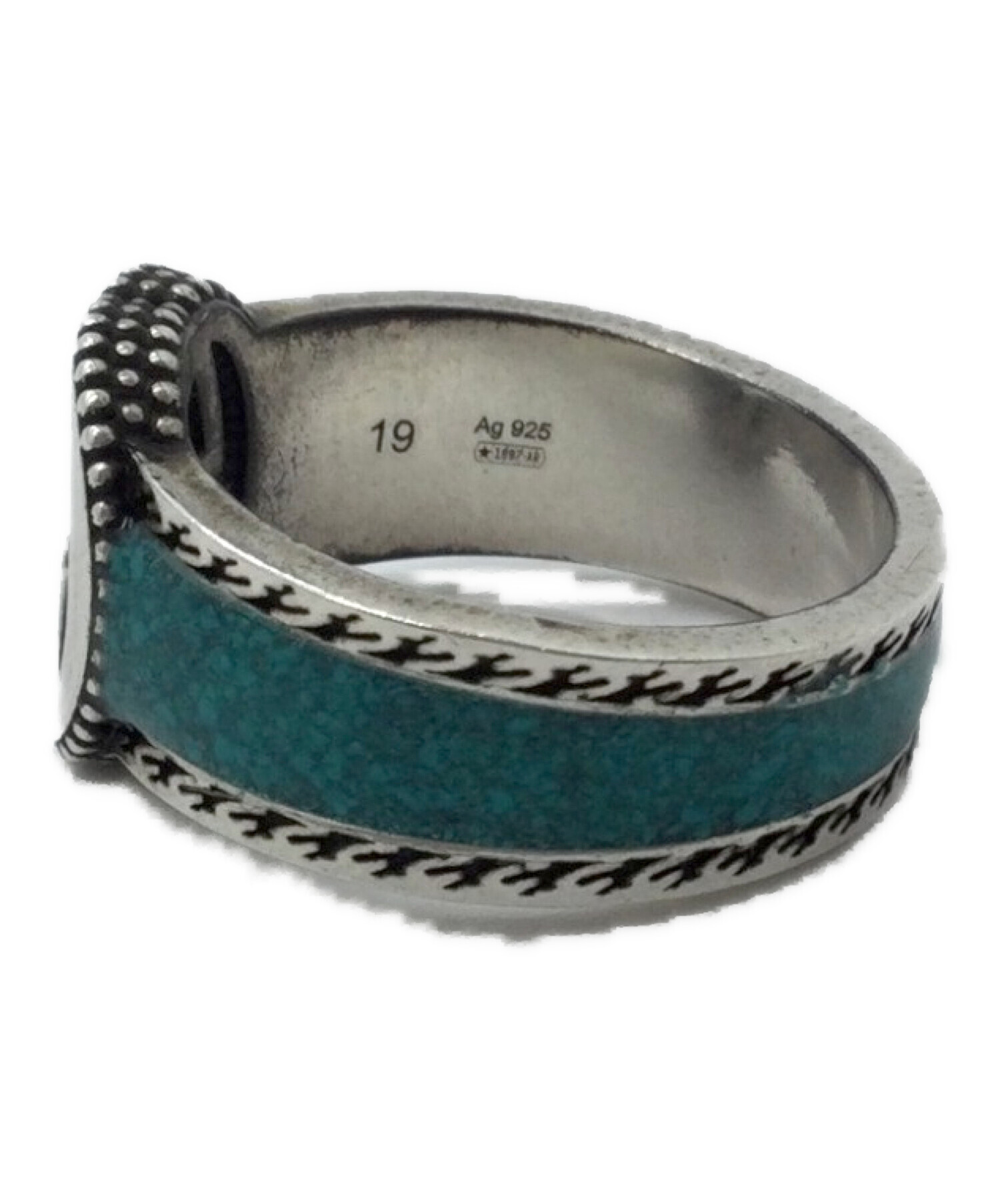 中古・古着通販】GUCCI (グッチ) インターロッキングG シルバーリング 