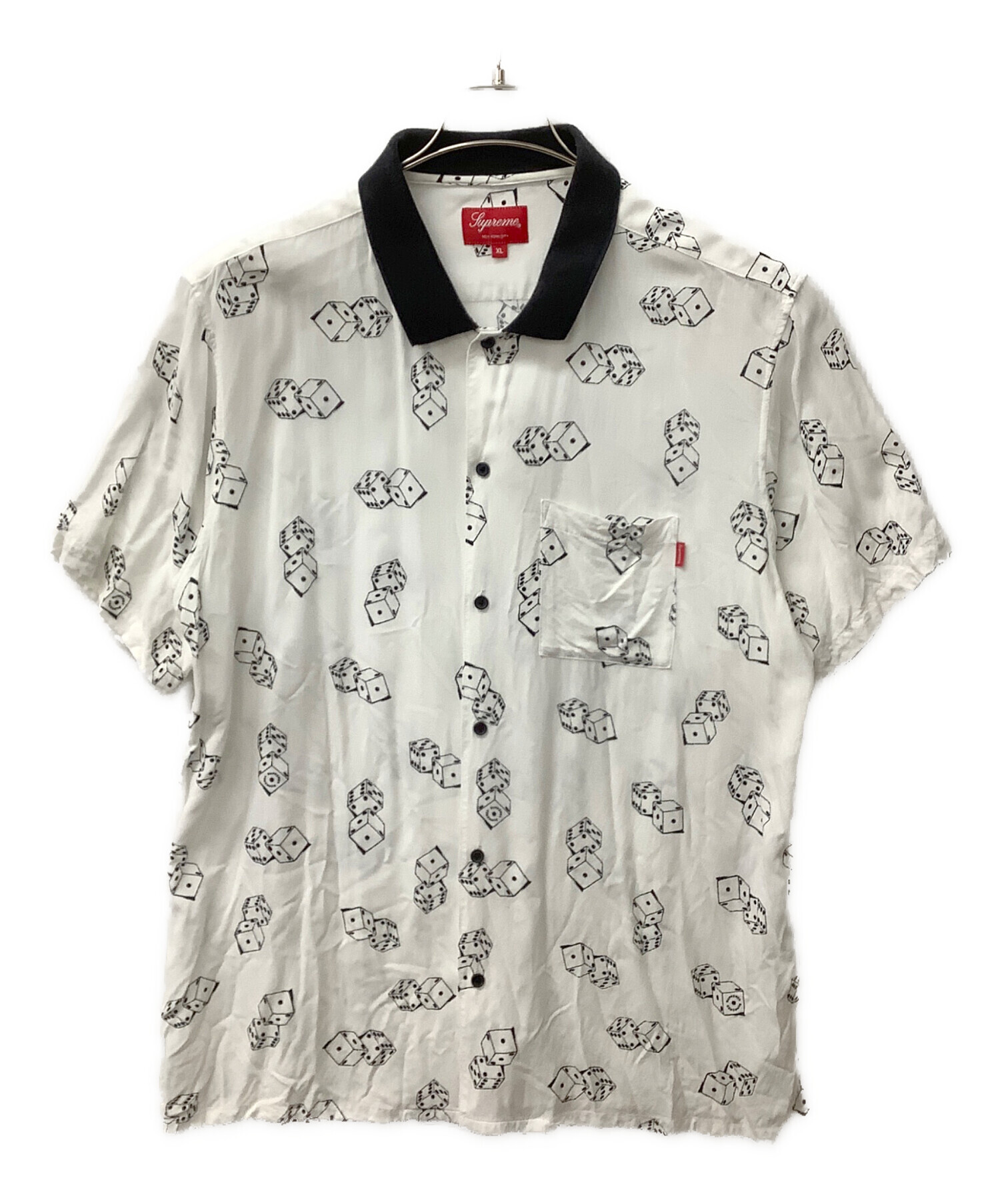 中古・古着通販】SUPREME (シュプリーム) 半袖シャツ ホワイト 