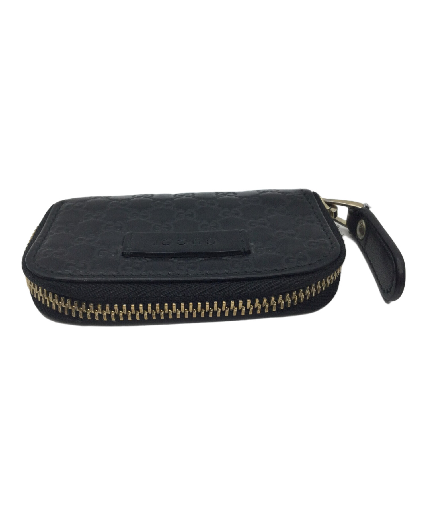 中古・古着通販】GUCCI (グッチ) レザーコインケース ブラック