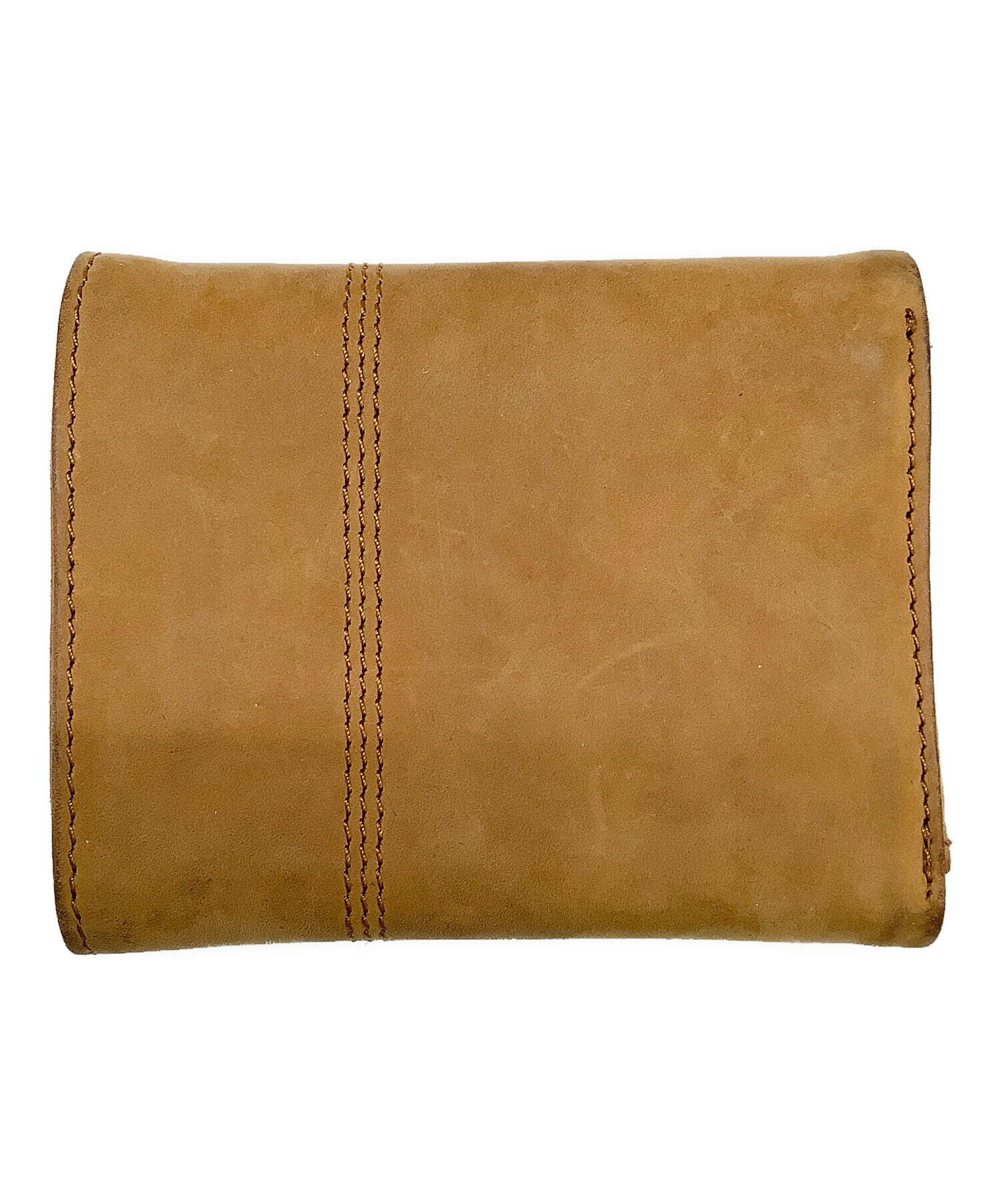 中古・古着通販】CarHartt (カーハート) 3つ折り財布 ベージュ