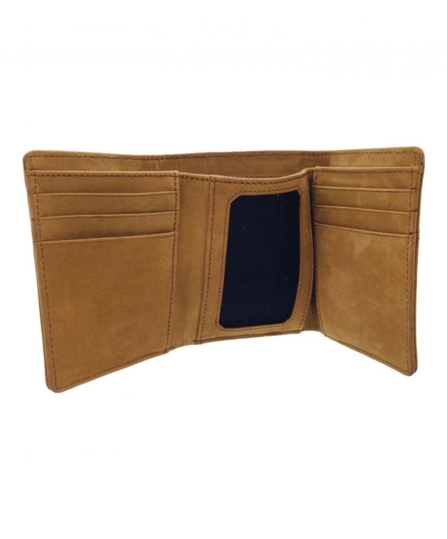 中古・古着通販】CarHartt (カーハート) 3つ折り財布 ベージュ