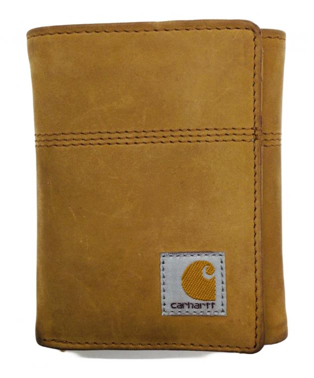 中古・古着通販】CarHartt (カーハート) 3つ折り財布 ベージュ