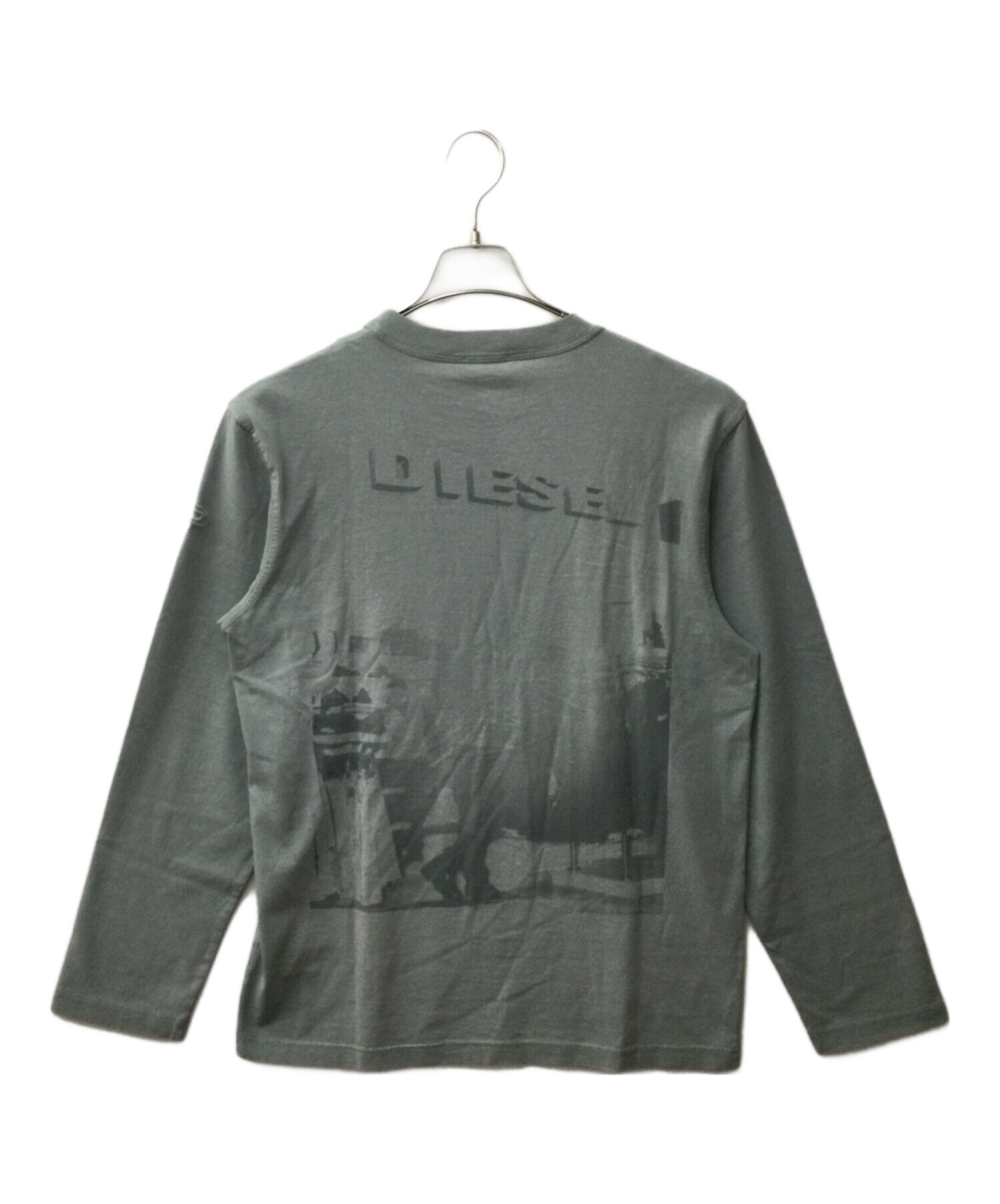 中古・古着通販】DIESEL (ディーゼル) A08658 0PEAT 長袖Tシャツ