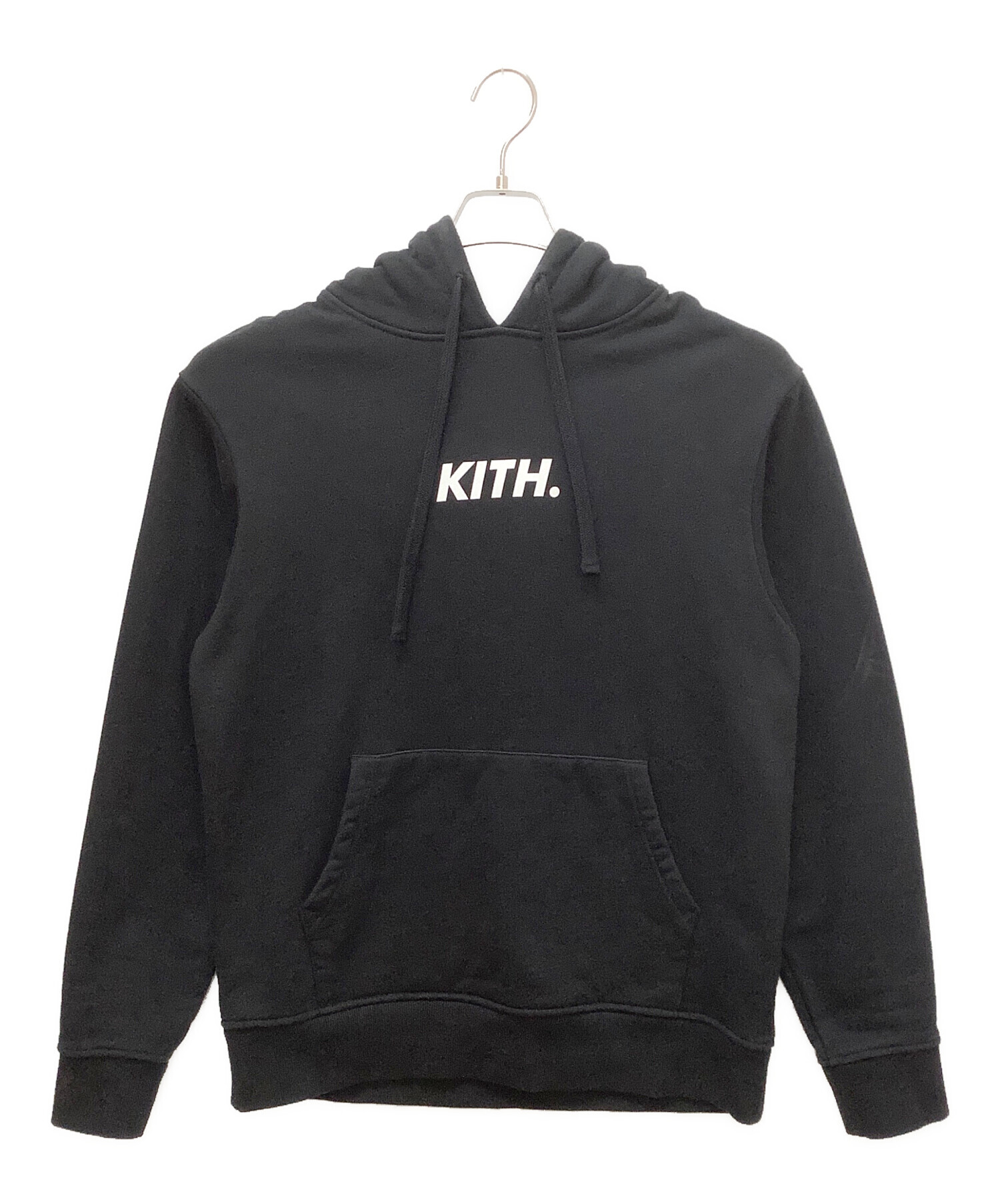 中古・古着通販】KITH (キス) プルオーバーパーカー ブラック サイズ:M