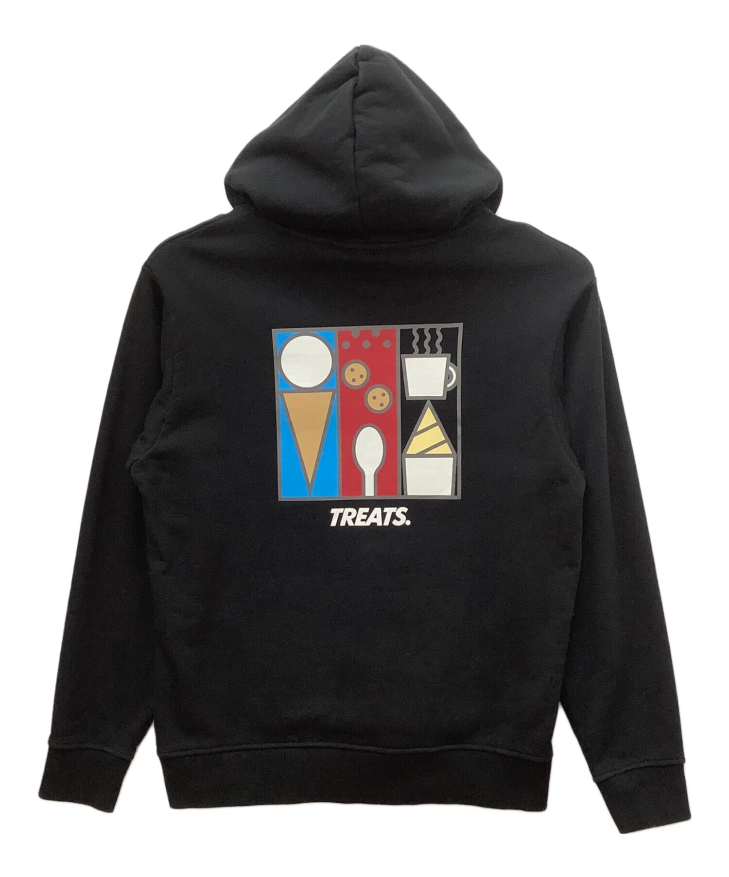 中古・古着通販】KITH (キス) プルオーバーパーカー ブラック サイズ:M