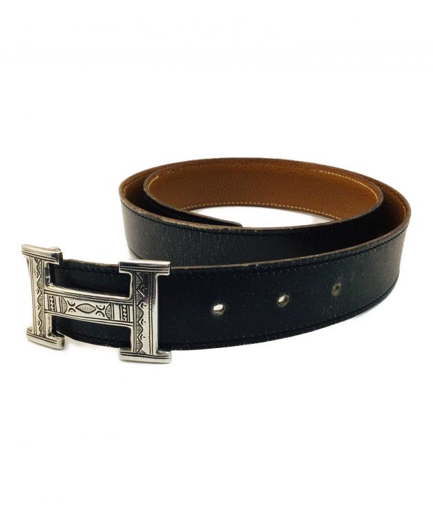 中古・古着通販】HERMES (エルメス) コンスタンス レザーベルト