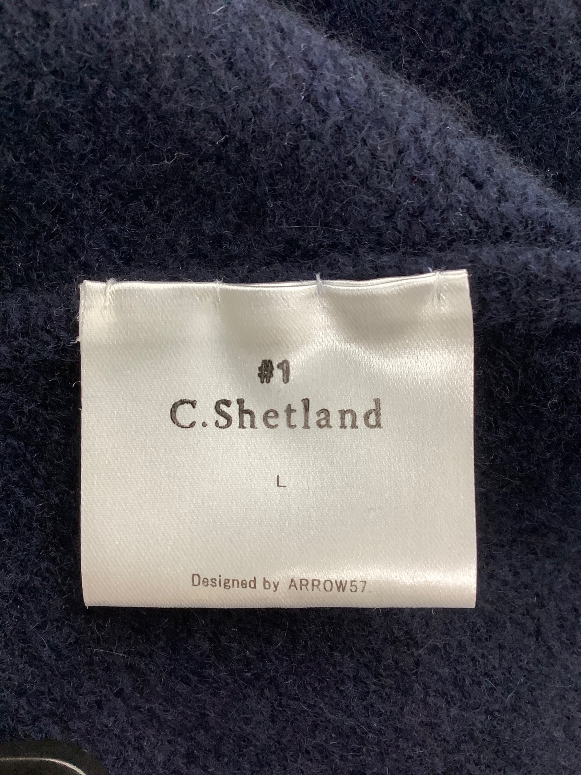 中古・古着通販】C.Shetland (シーシェットランド) クルーネックニット 