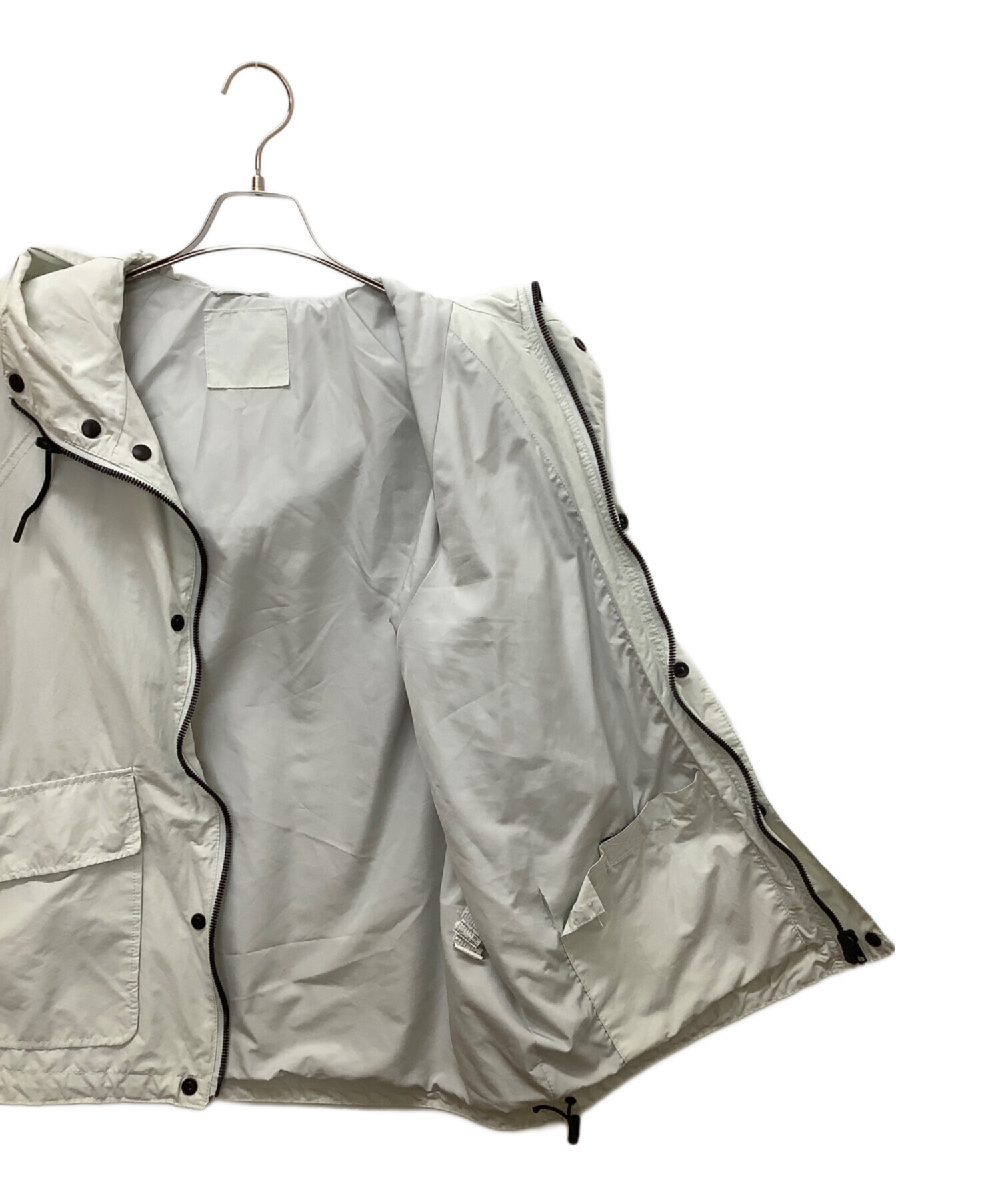 中古・古着通販】ZARA (ザラ) マウンテンパーカー ライトグレー サイズ 