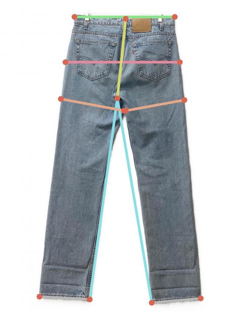 中古・古着通販】LEVI'S (リーバイス) 90s USA製 505デニムパンツ