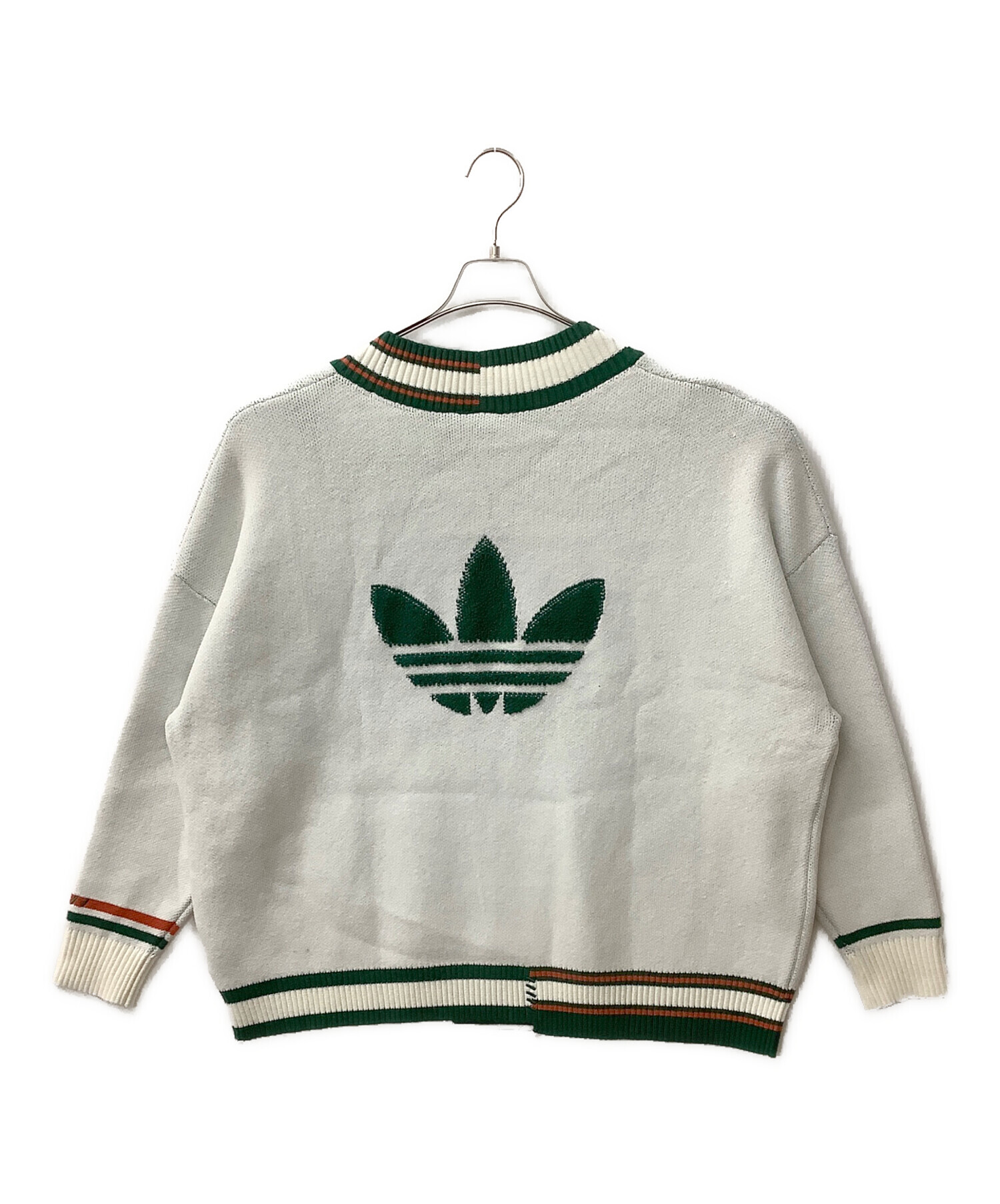 中古・古着通販】adidas (アディダス) HS9521 セーター ホワイト