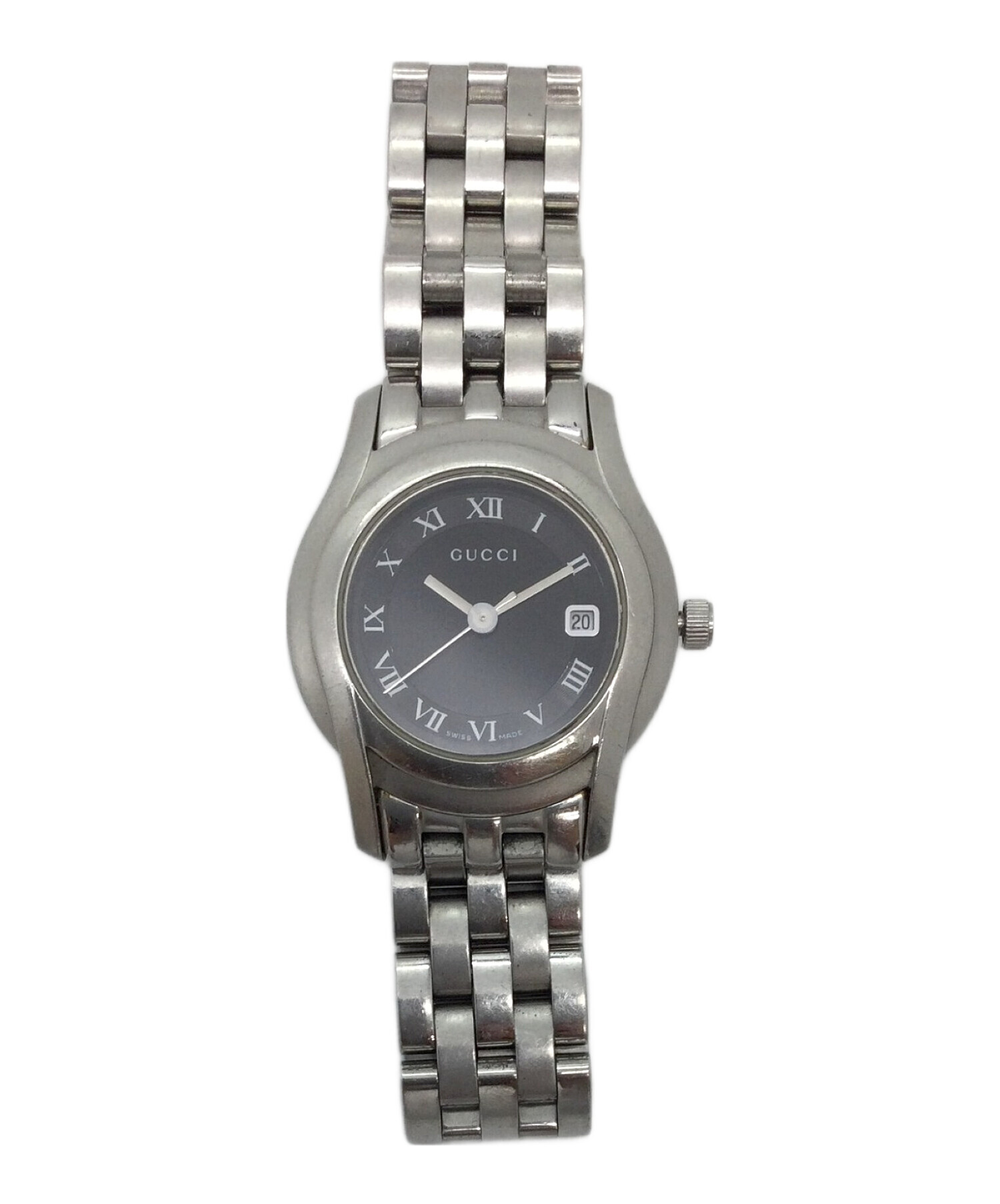 中古・古着通販】GUCCI (グッチ) 腕時計 ブラック｜ブランド・古着通販