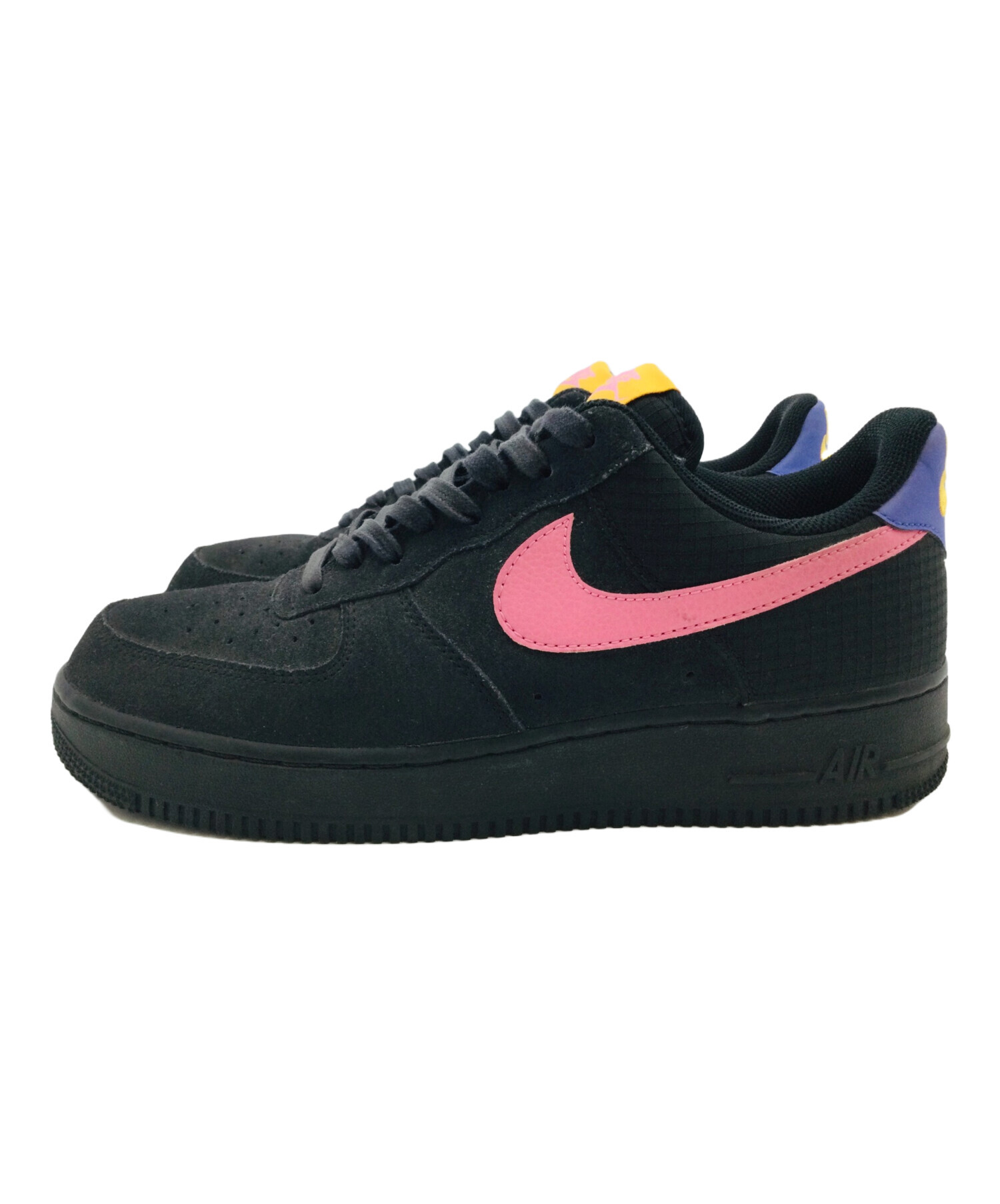 中古・古着通販】NIKE (ナイキ) AIR FORCE 1 07 LV8 2 ブラック サイズ 