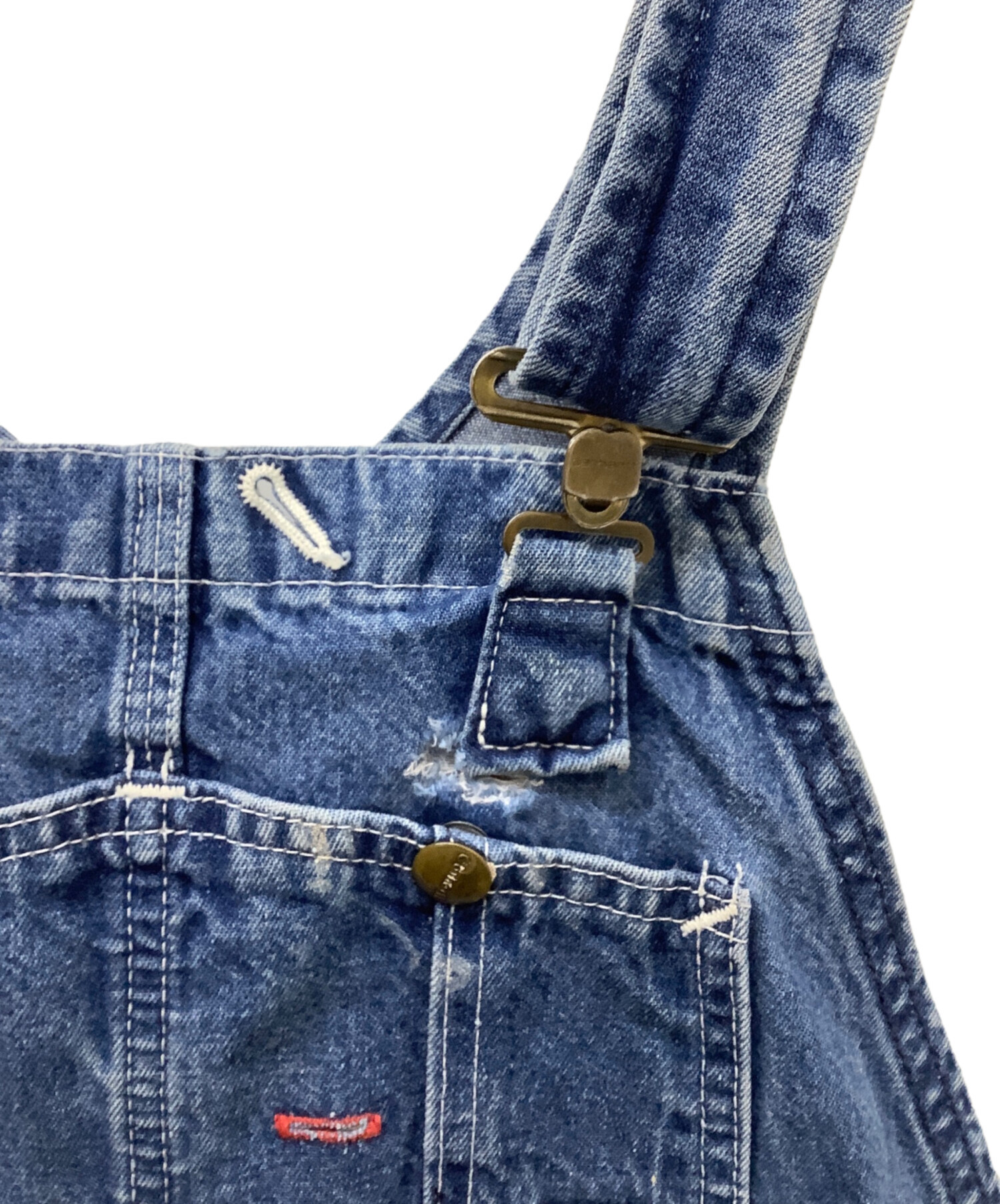 中古・古着通販】CarHartt (カーハート) オーバーオール ブルー サイズ