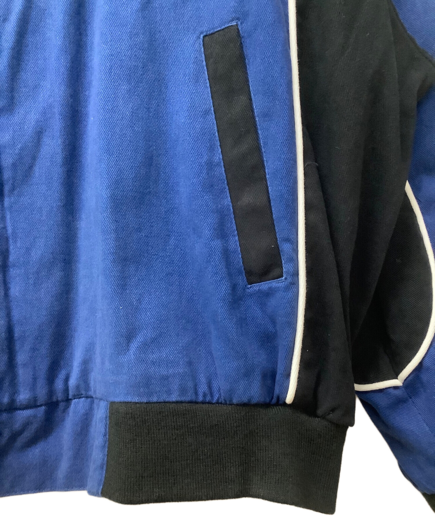 中古・古着通販】ESSEX (エセックス) 90s レーシングジャケット ブルー 