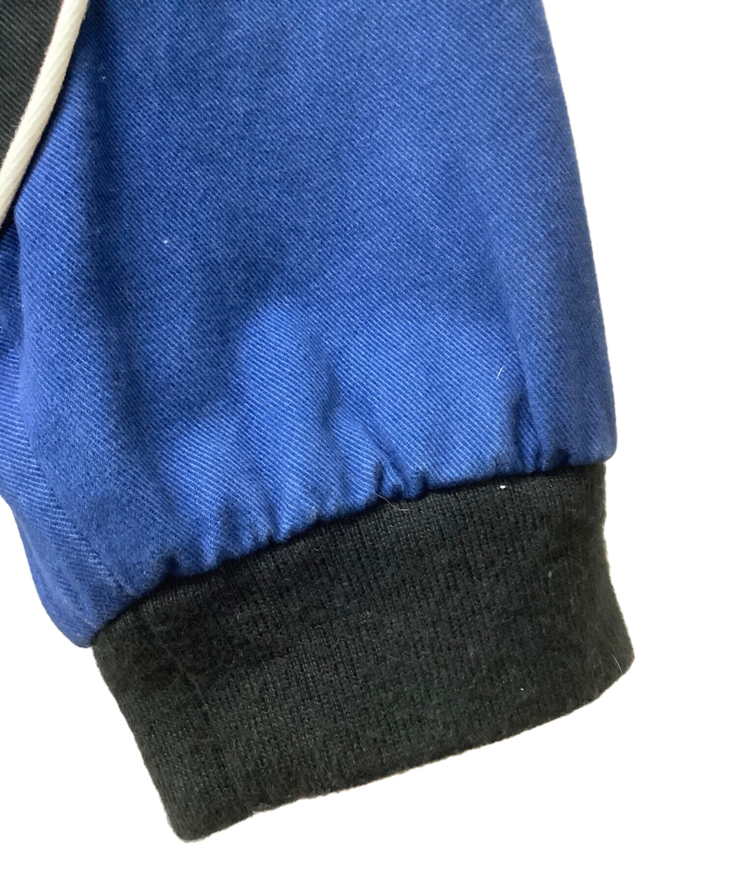 中古・古着通販】ESSEX (エセックス) 90s レーシングジャケット ブルー 