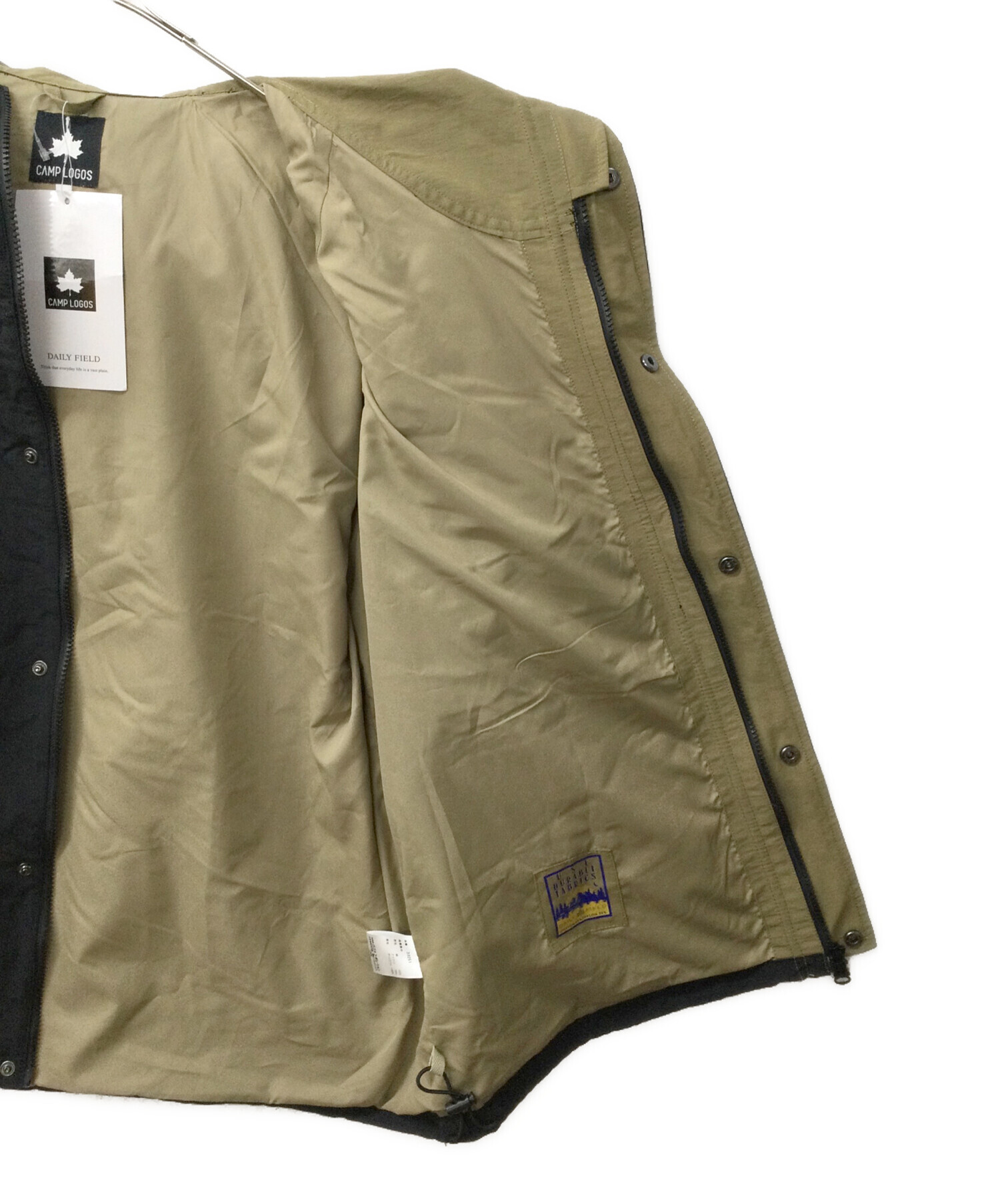 中古・古着通販】LOGOS (ロゴス) 33251 マウンテンパーカー ブラック