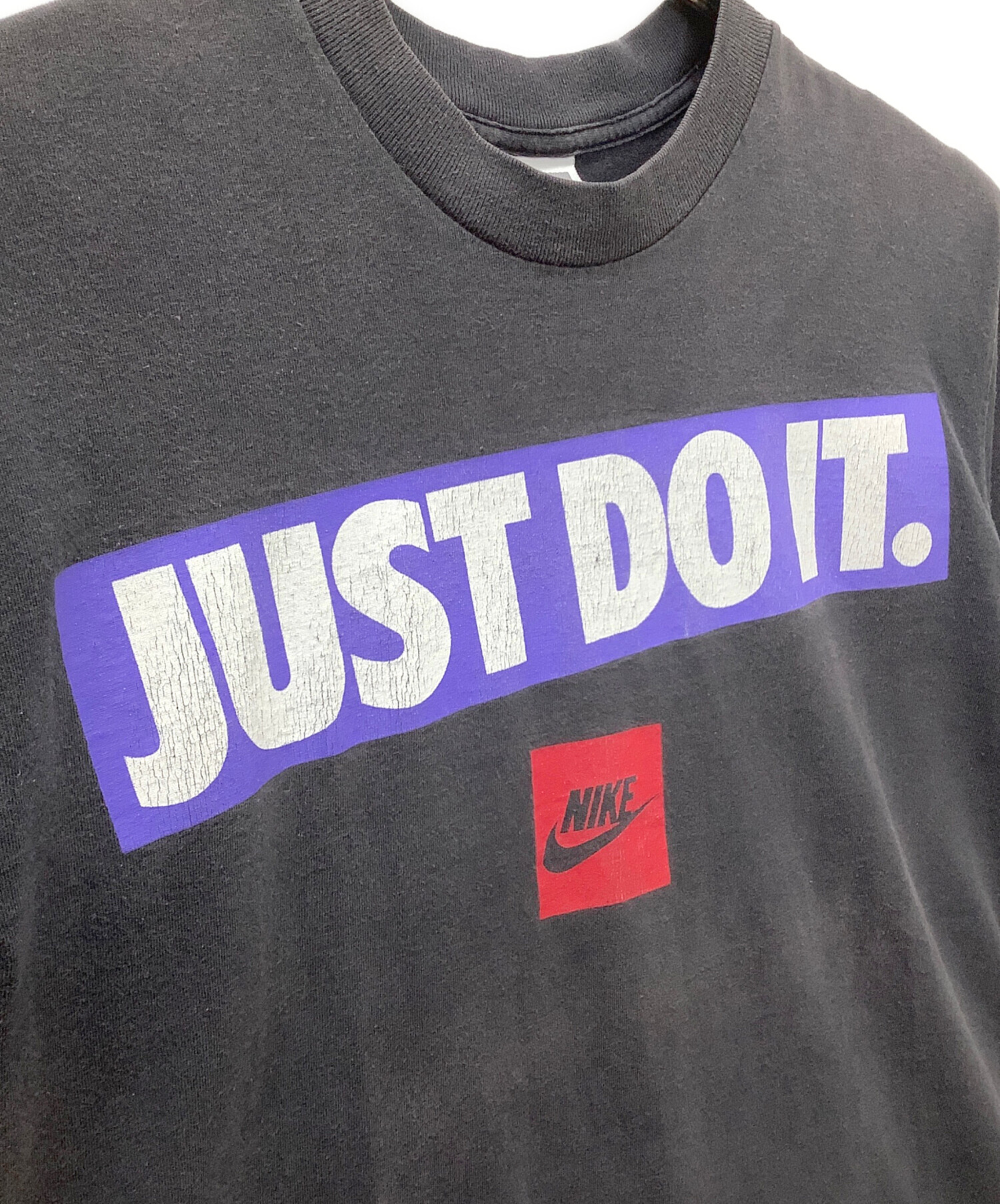 中古・古着通販】NIKE (ナイキ) 90s USA製 銀タグ プリントTシャツ