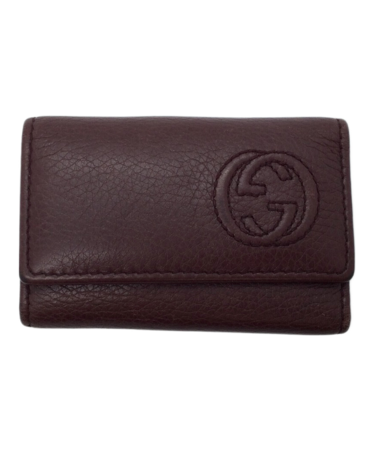 中古・古着通販】GUCCI (グッチ) 6連キーケース ボルドー｜ブランド