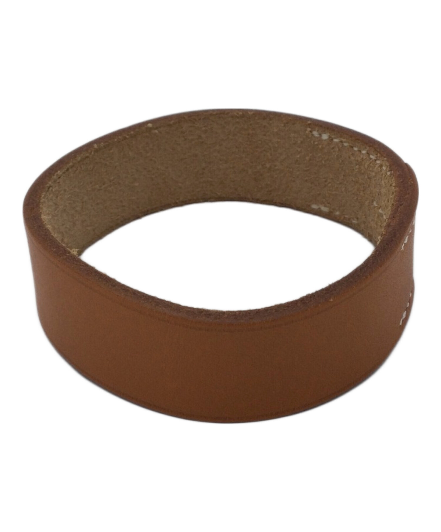 中古・古着通販】HERMES (エルメス) レザーブレスレット ブラウン