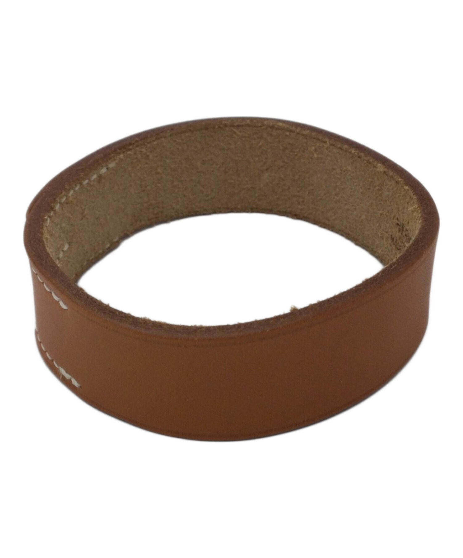 中古・古着通販】HERMES (エルメス) レザーブレスレット ブラウン