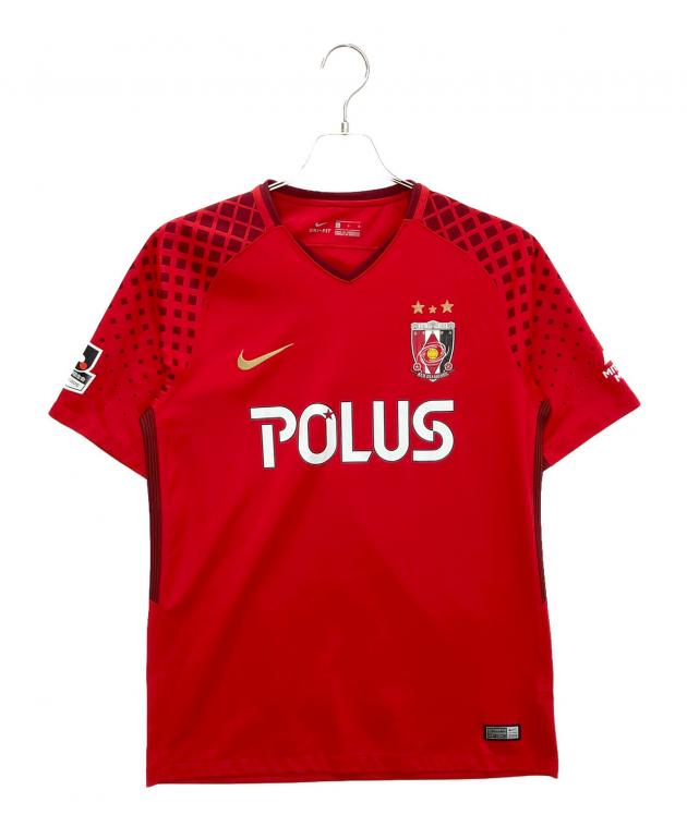 浦和レッズ 2005年 ユニフォーム Nike サッカーシャツ 赤 XL 中古・古着通販】浦和レッズ (ウラワレッズ) NIKE (ナイキ) 902455-611