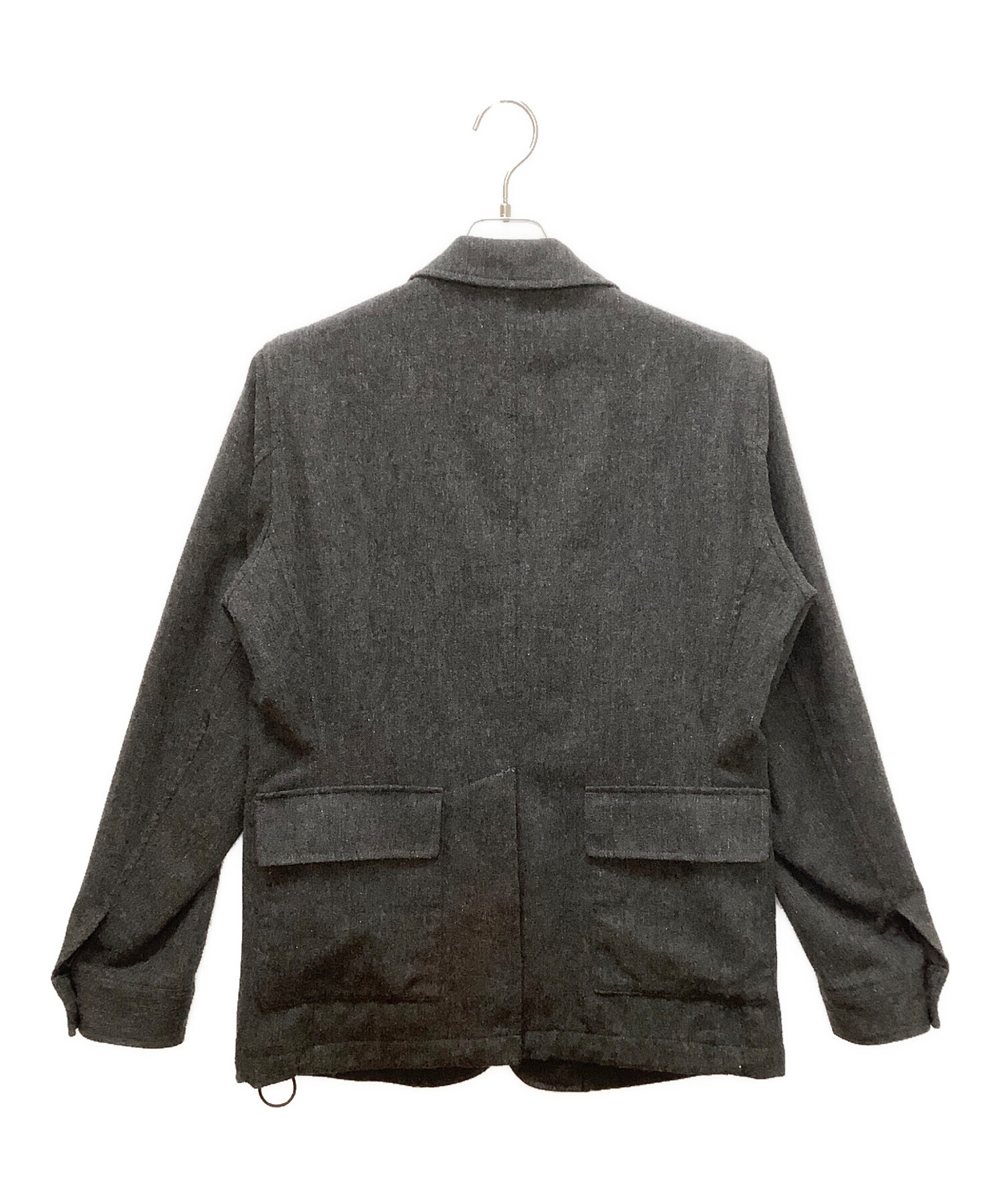 中古・古着通販】BEAMS (ビームス) ウールジャケット グレー サイズ:L 