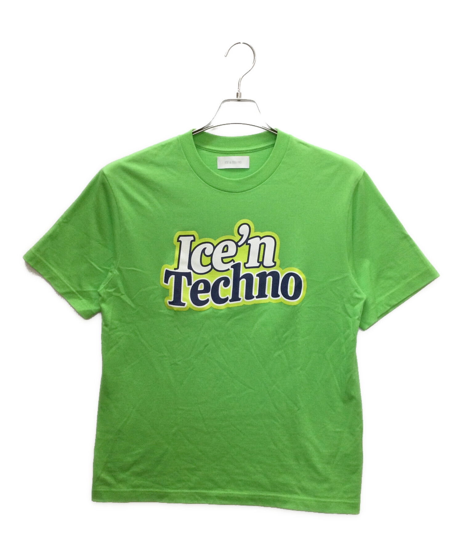 [新品] ICE u0026 TECHNO Tシャツ ブラック ロゴ ceo 黒 ICE \u0026 TECHNO アイスアンドテクノ Tシャツ・カットソー L 白 古着