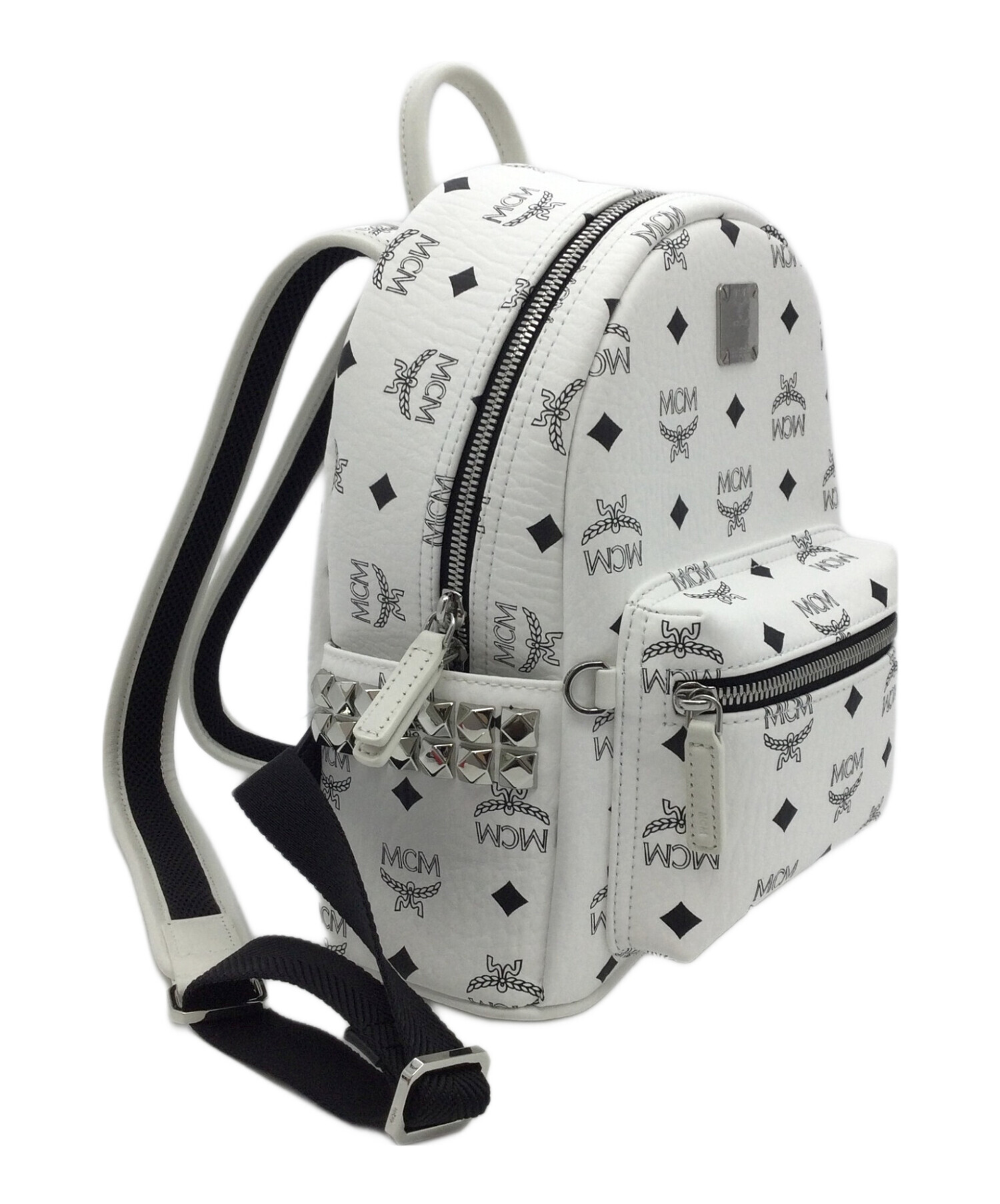 中古・古着通販】MCM (エムシーエム) サイドスタッズ バックパック 