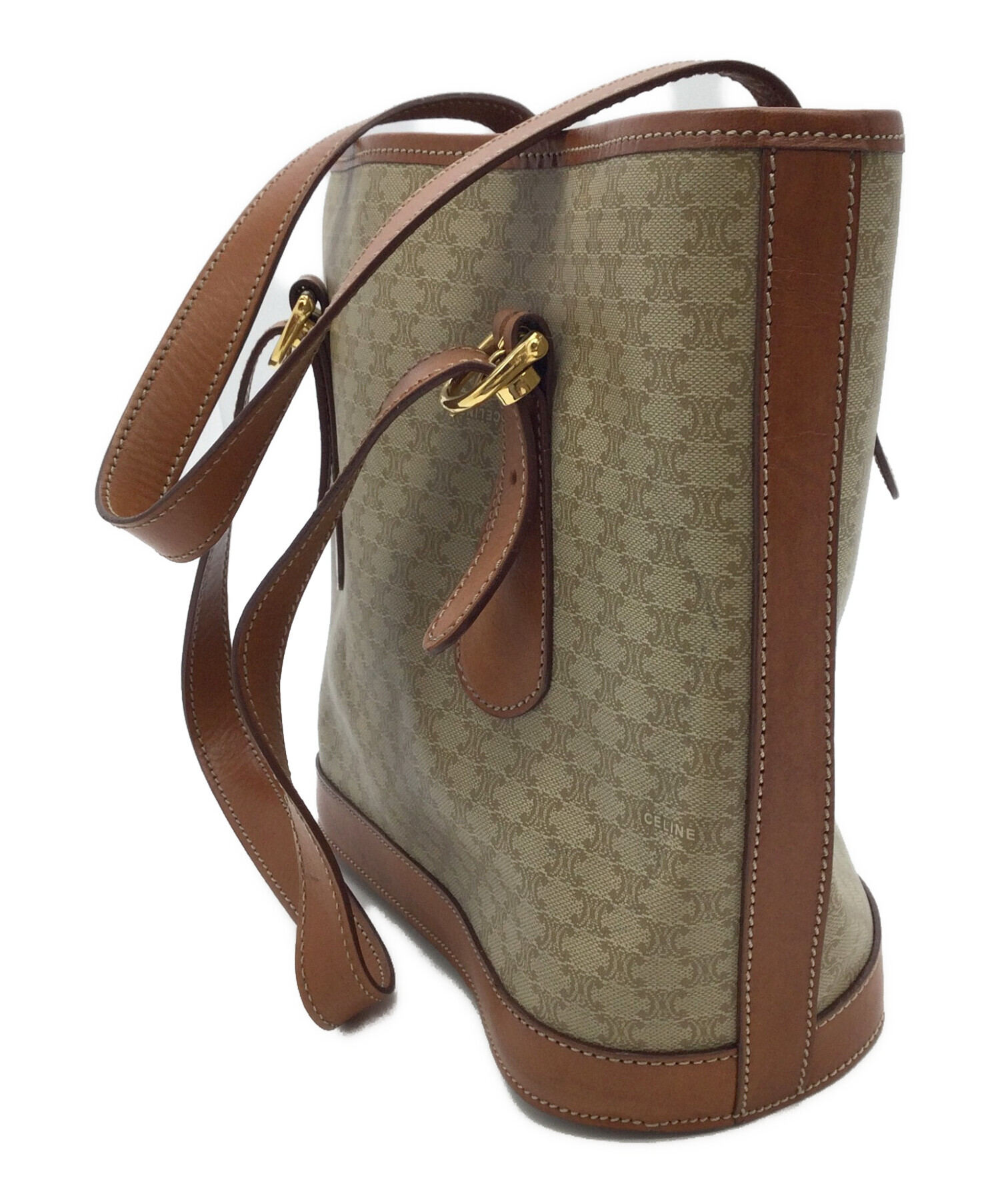 中古・古着通販】CELINE (セリーヌ) マカダム柄トートバッグ｜ブランド 
