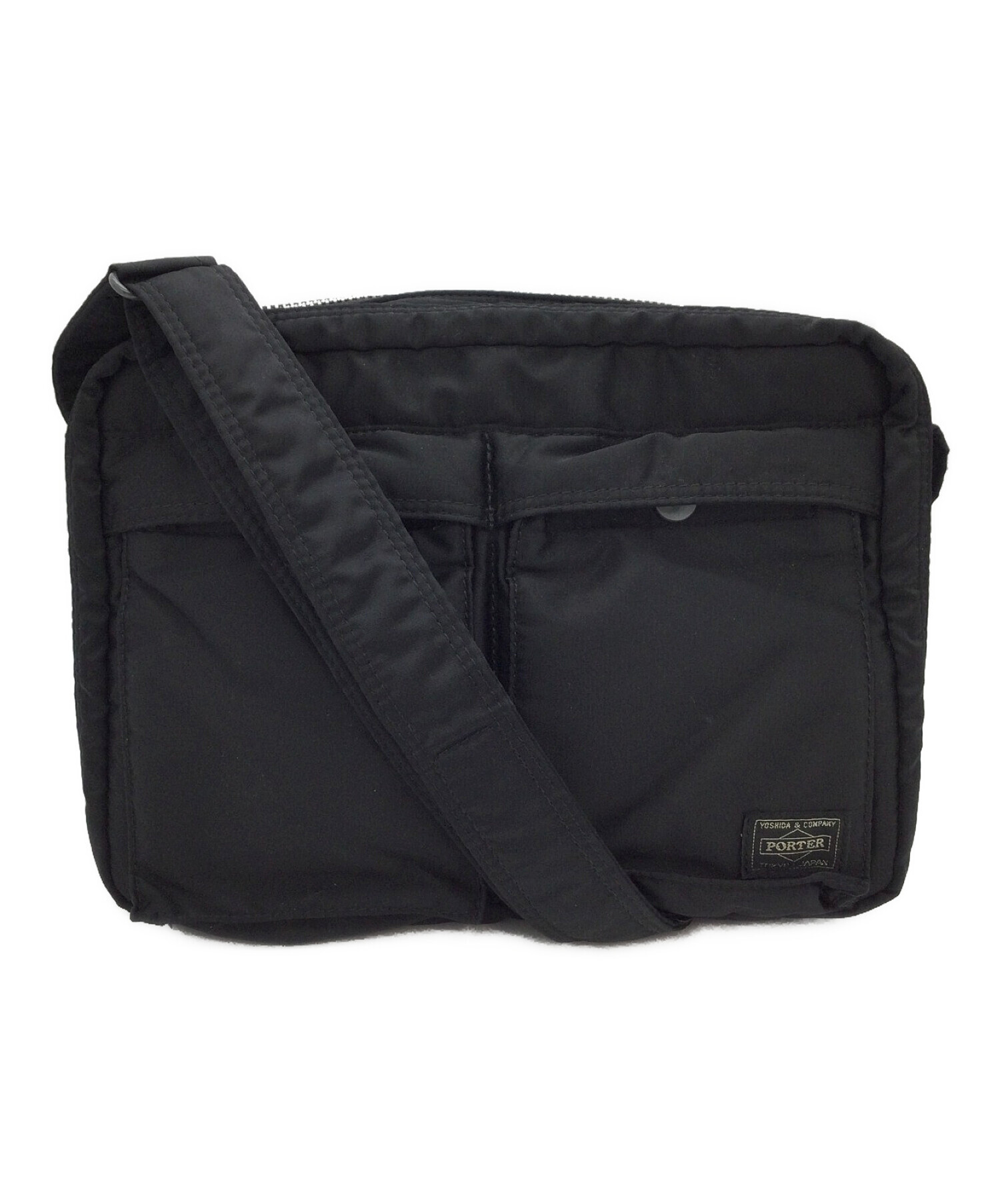 中古・古着通販】PORTER (ポーター) TANKER SHOULDER BAG(L) ブラック 