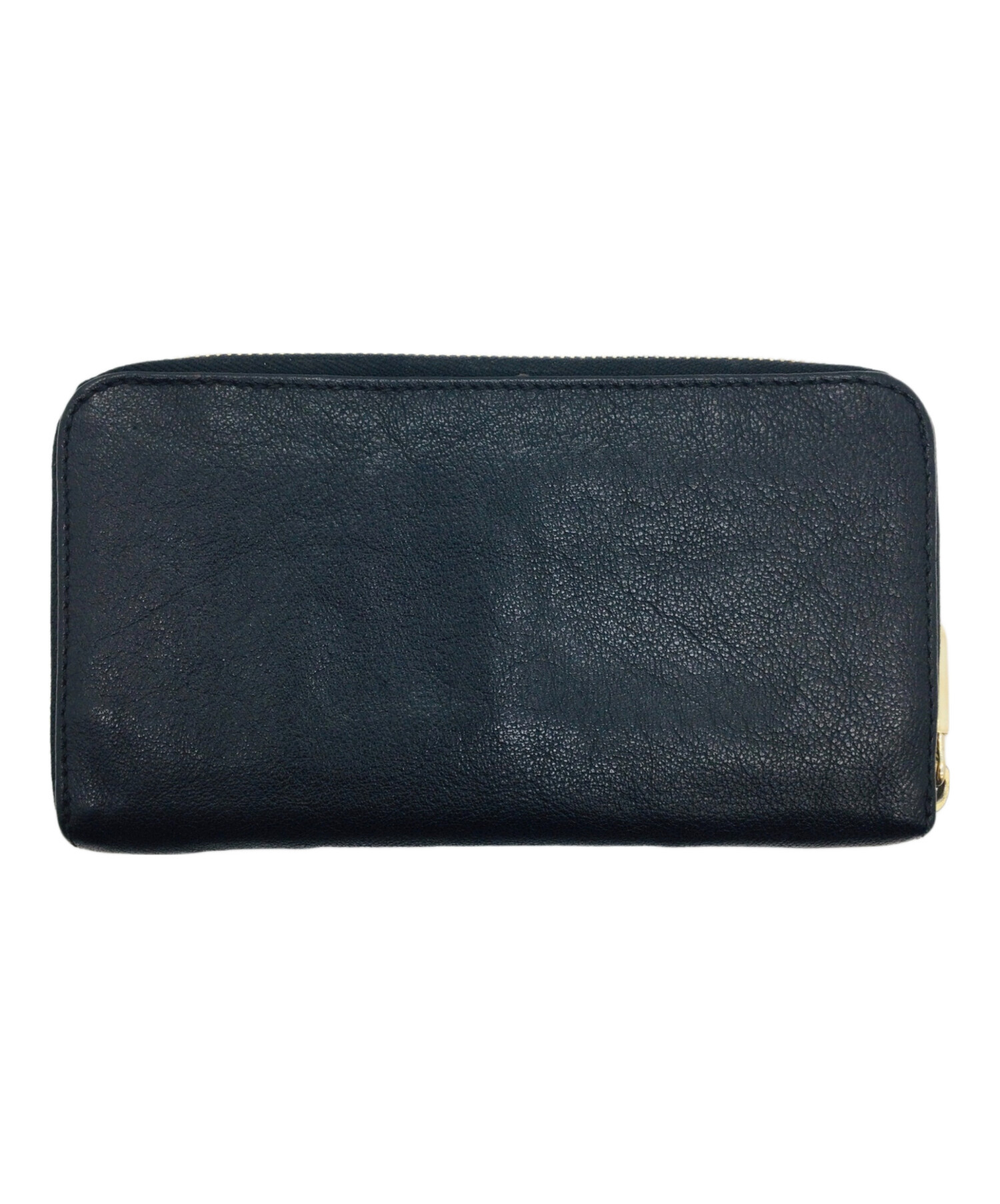 中古・古着通販】Chloe (クロエ) ラウンドファスナー財布 ブラック