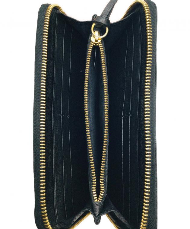 中古・古着通販】Chloe (クロエ) ラウンドファスナー財布 ブラック