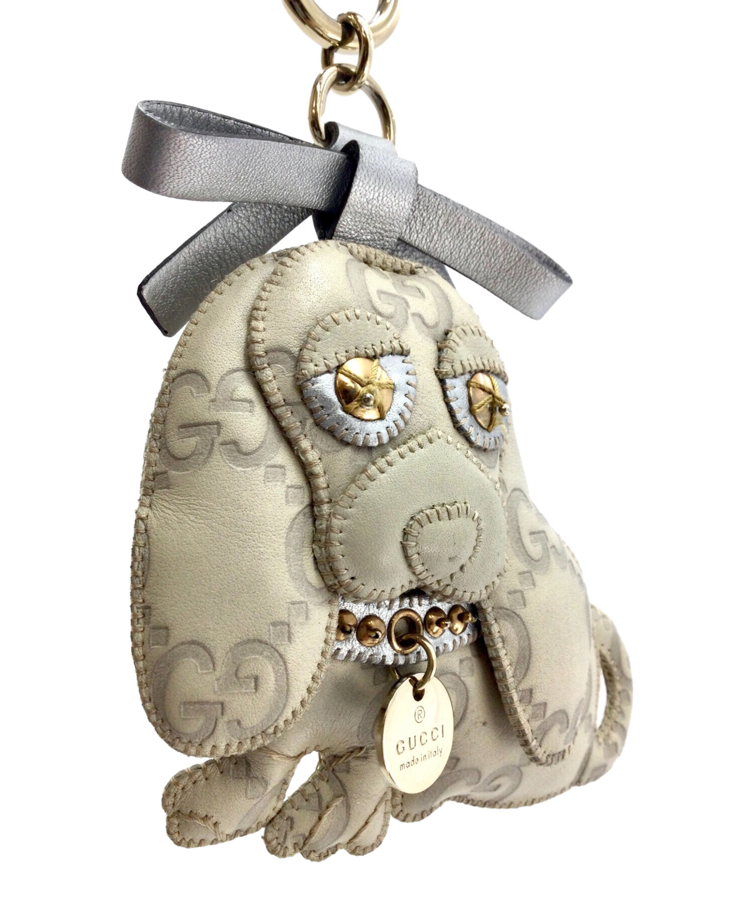 中古・古着通販】GUCCI (グッチ) グッチョリキーホルダーチャーム