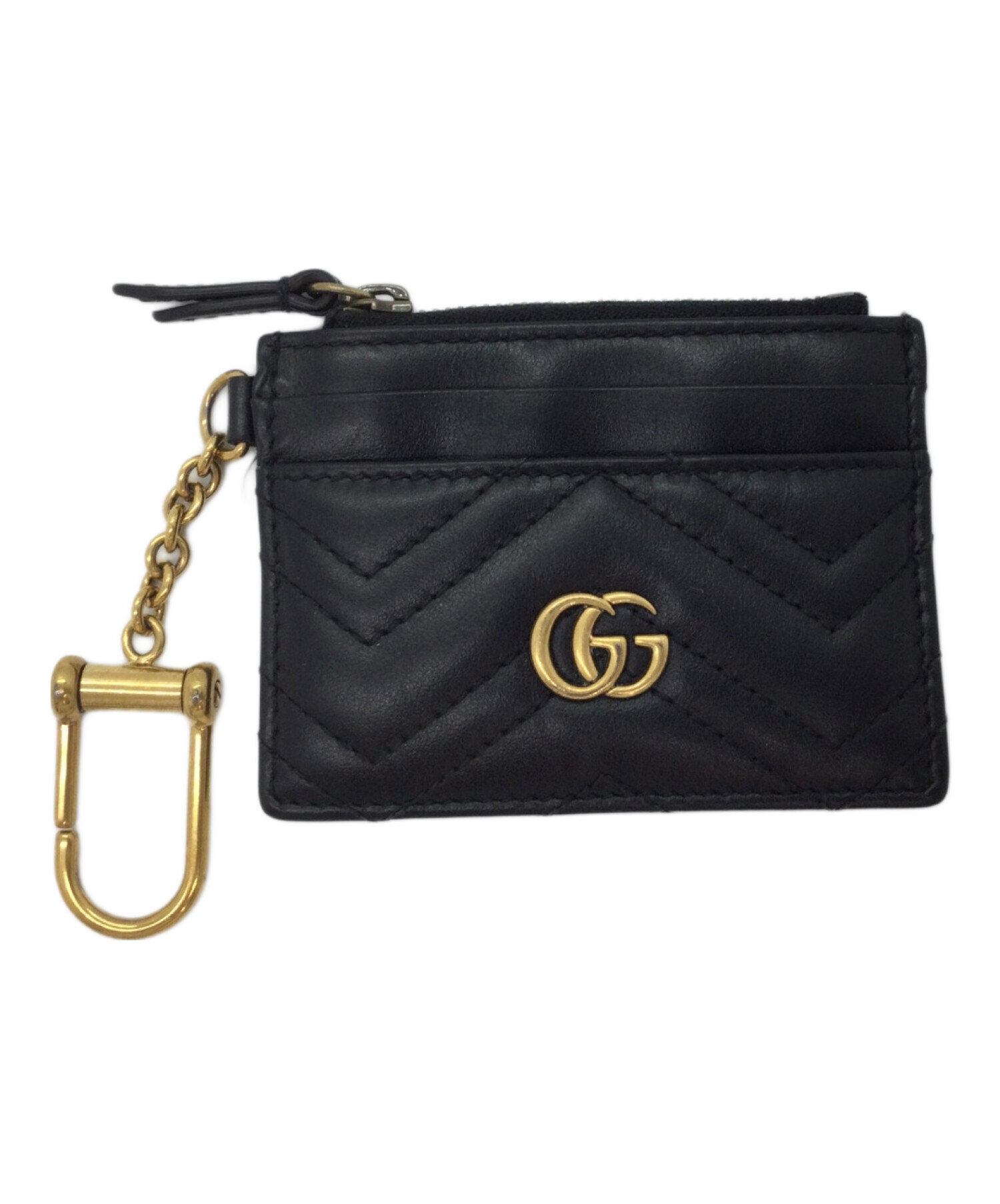 中古・古着通販】GUCCI (グッチ) パスケース ブラック｜ブランド・古着