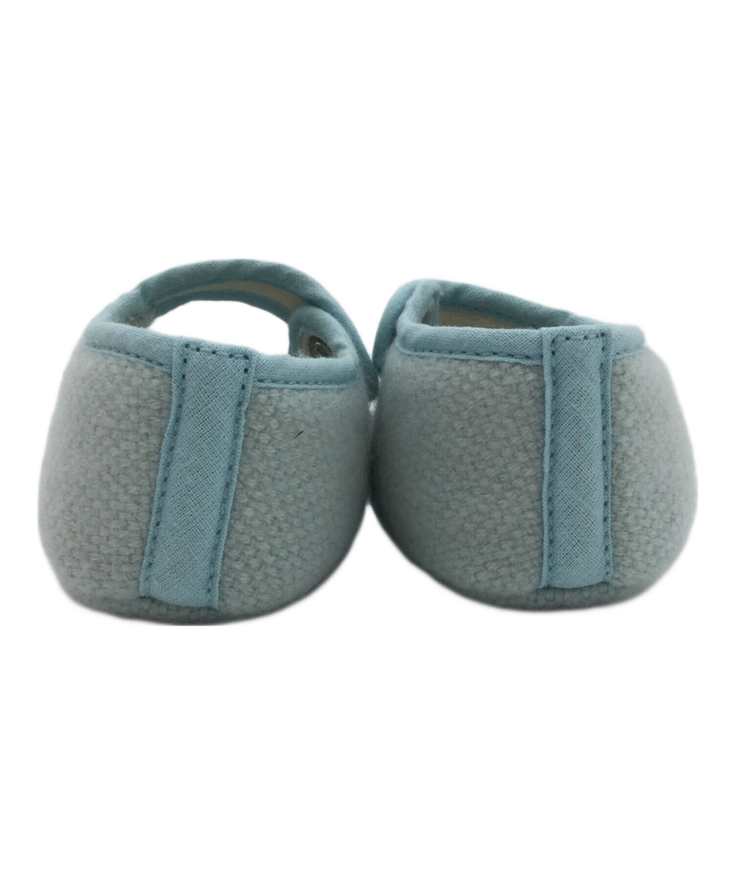 未使用新品 エルメス カシミア100％ ベビーシューズ ファストシューズ ブルー 未使用新品 エルメス カシミア100％ ベビーシューズ ファスト