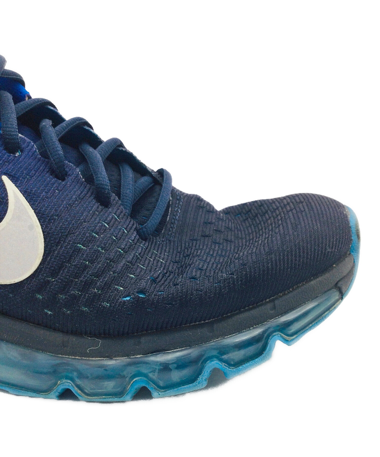 中古・古着通販】NIKE (ナイキ) AIR MAX 2017 ブルー×ネイビー サイズ
