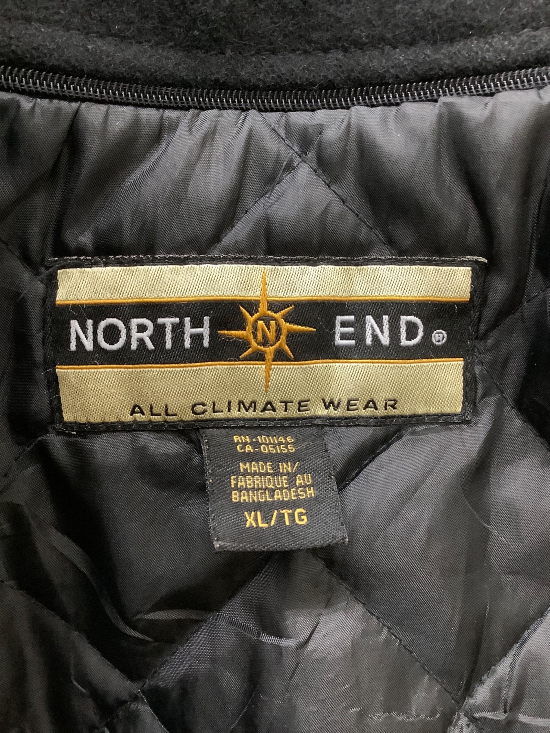 中古・古着通販】NORTH END (ノースエンド) 袖レザースタジャン