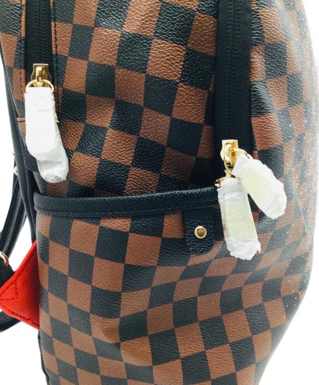 中古・古着通販】SPRAYGROUND (スプレーグランド) リュック ブラウン
