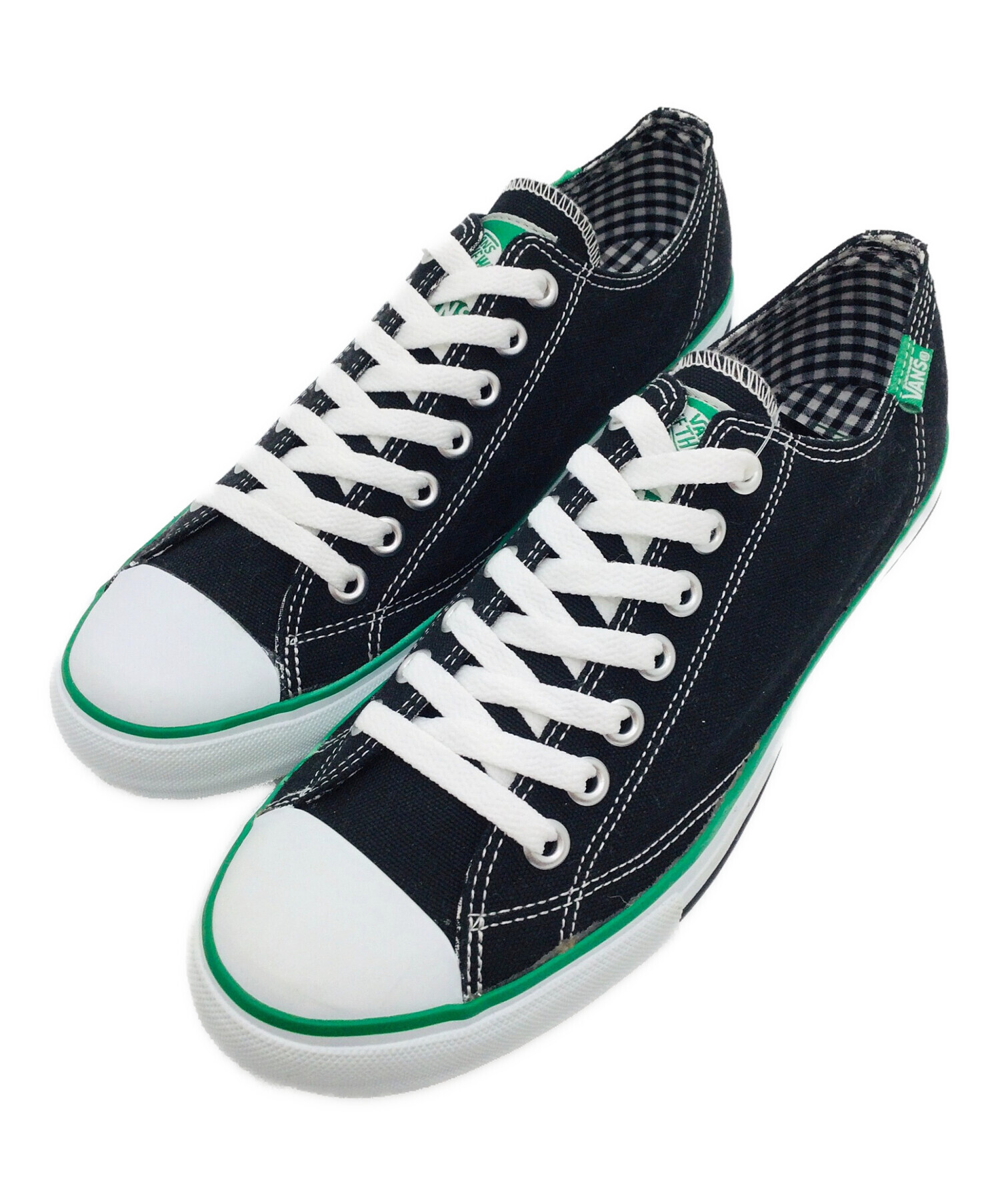 中古・古着通販】VANS (バンズ) CLASSIC SKOOL LO ブラック×グリーン 