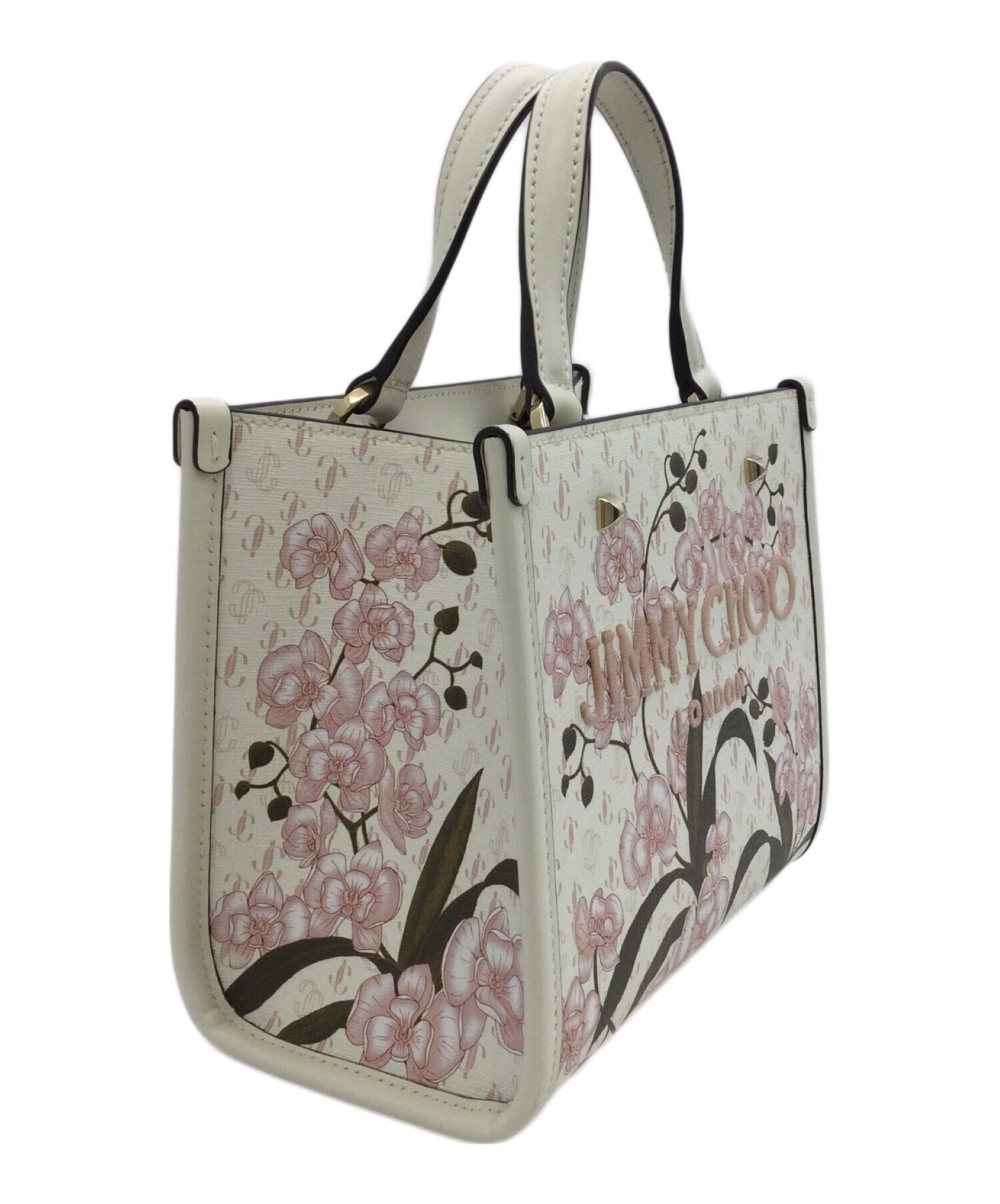 中古・古着通販】JIMMY CHOO (ジミーチュウ) ハンドバッグ｜ブランド