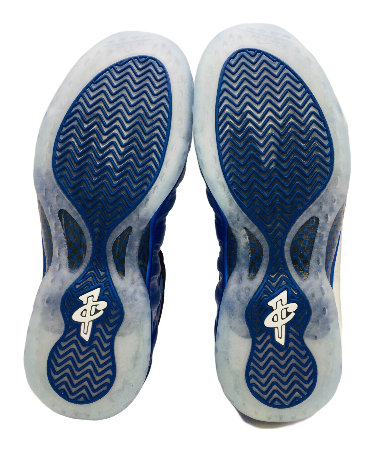 中古・古着通販】NIKE (ナイキ) AIR FOAMPOSITE ONE ブルー×ブラック 