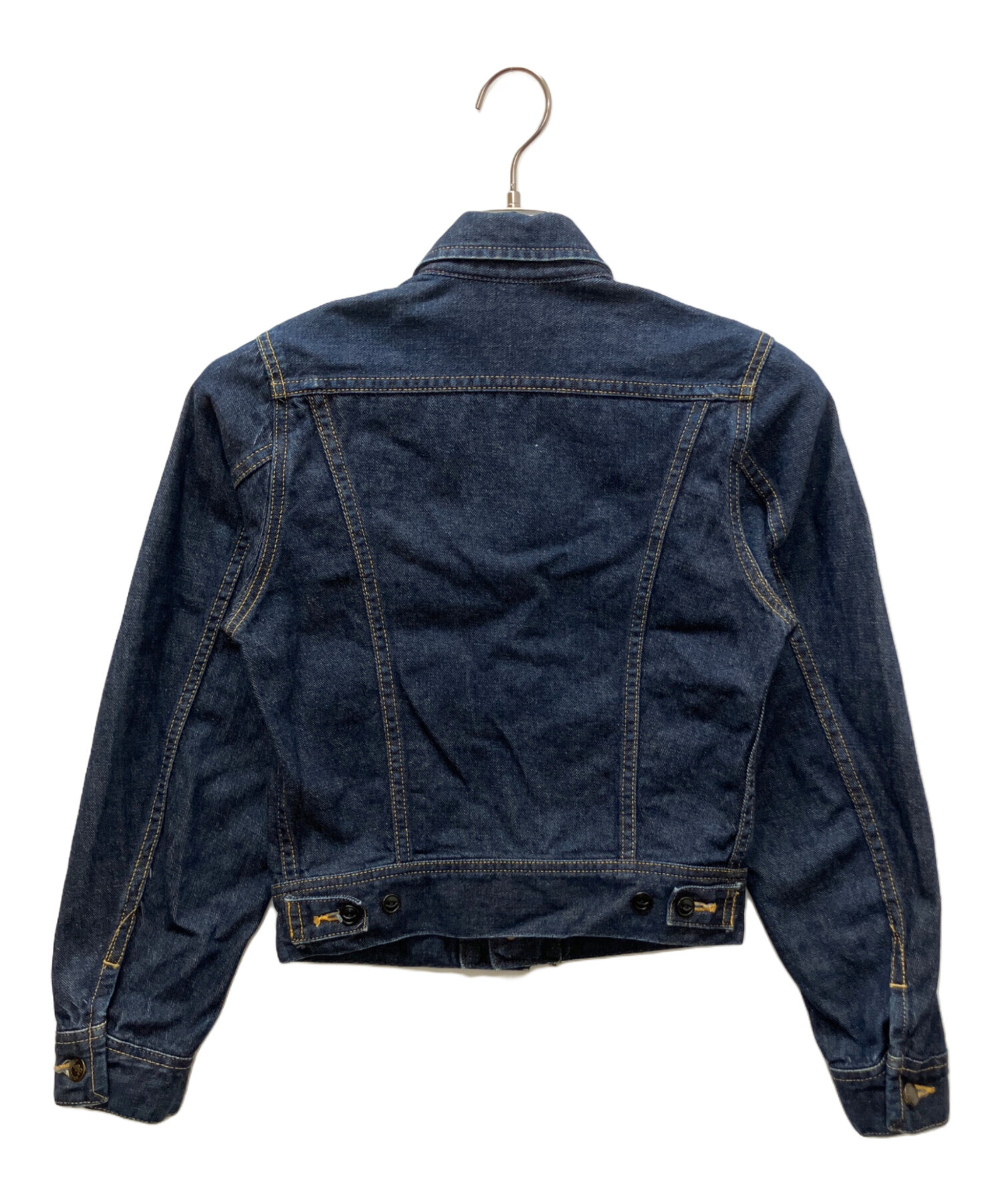 中古・古着通販】LEE (リー) 1411 デニムジャケット インディゴ サイズ 中古・古着通販】LEE (リー) 1411 デニムジャケット インディゴ サイズ