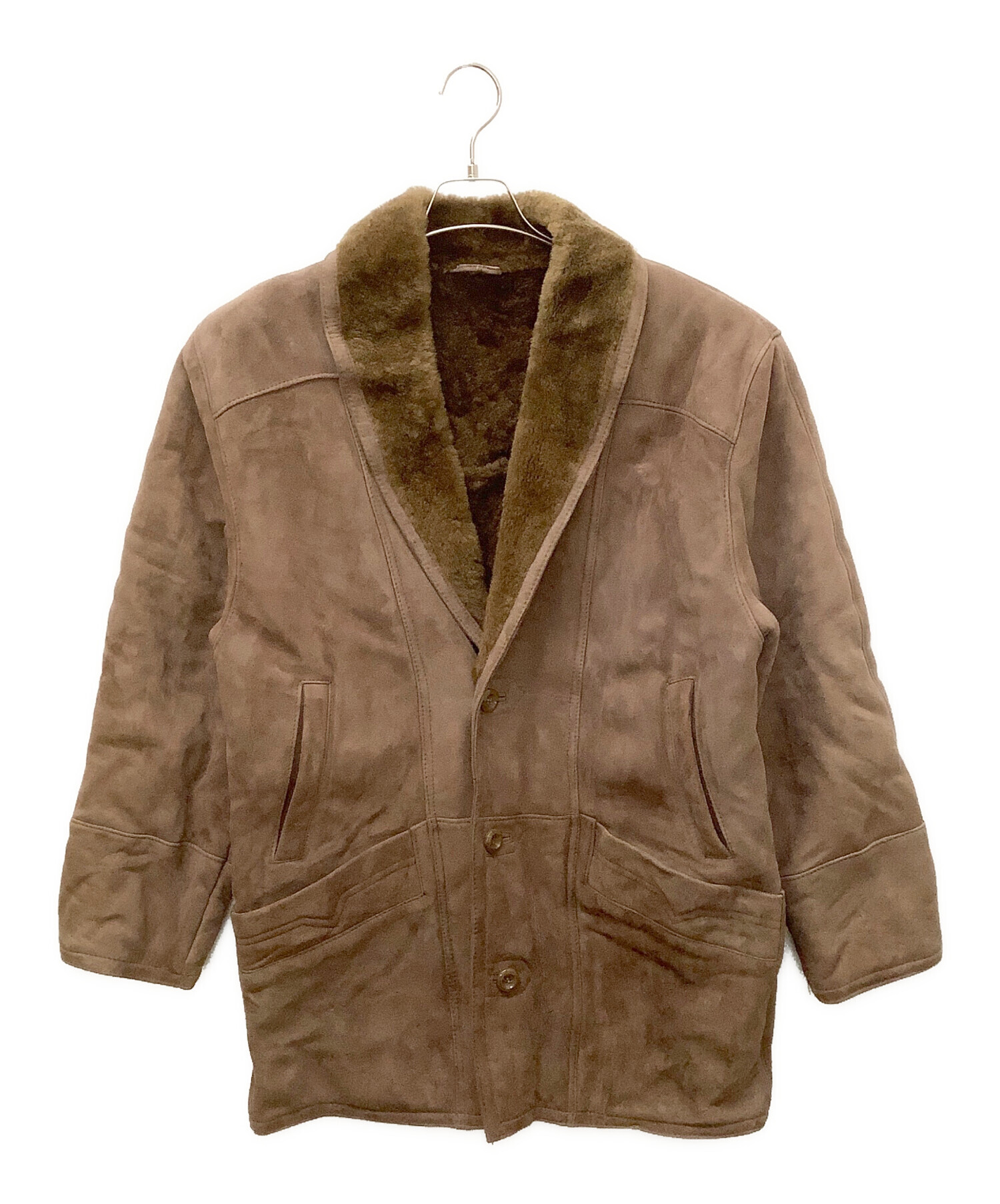 中古・古着通販】SHEARLING (シャーリング) ムートンコート ブラウン