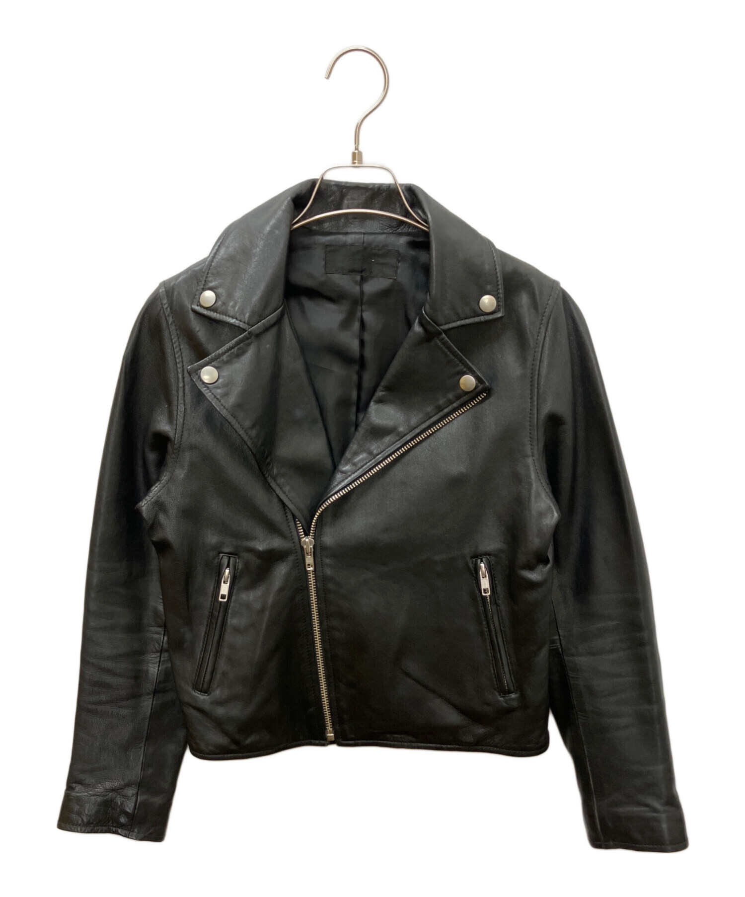 ジーナシス　レザージャケット 中古・古着通販】JEANASIS (ジーナシス) ライダースジャケット