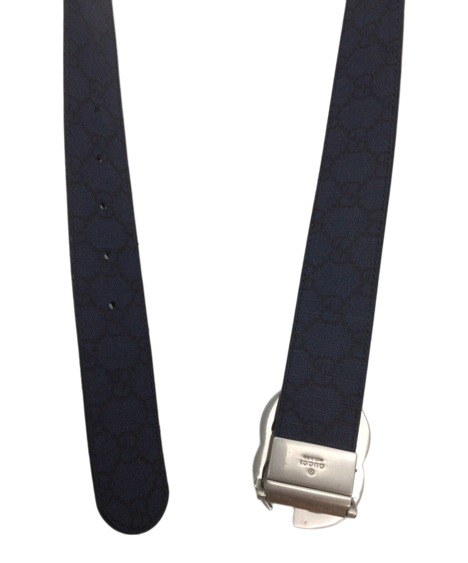 中古・古着通販】GUCCI (グッチ) GGマーモントリバーシブルベルト 