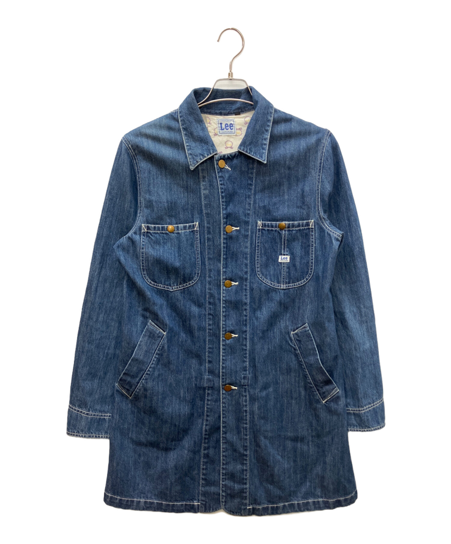 中古・古着通販】LEE (リー) カバーオール ネイビー サイズ:M 