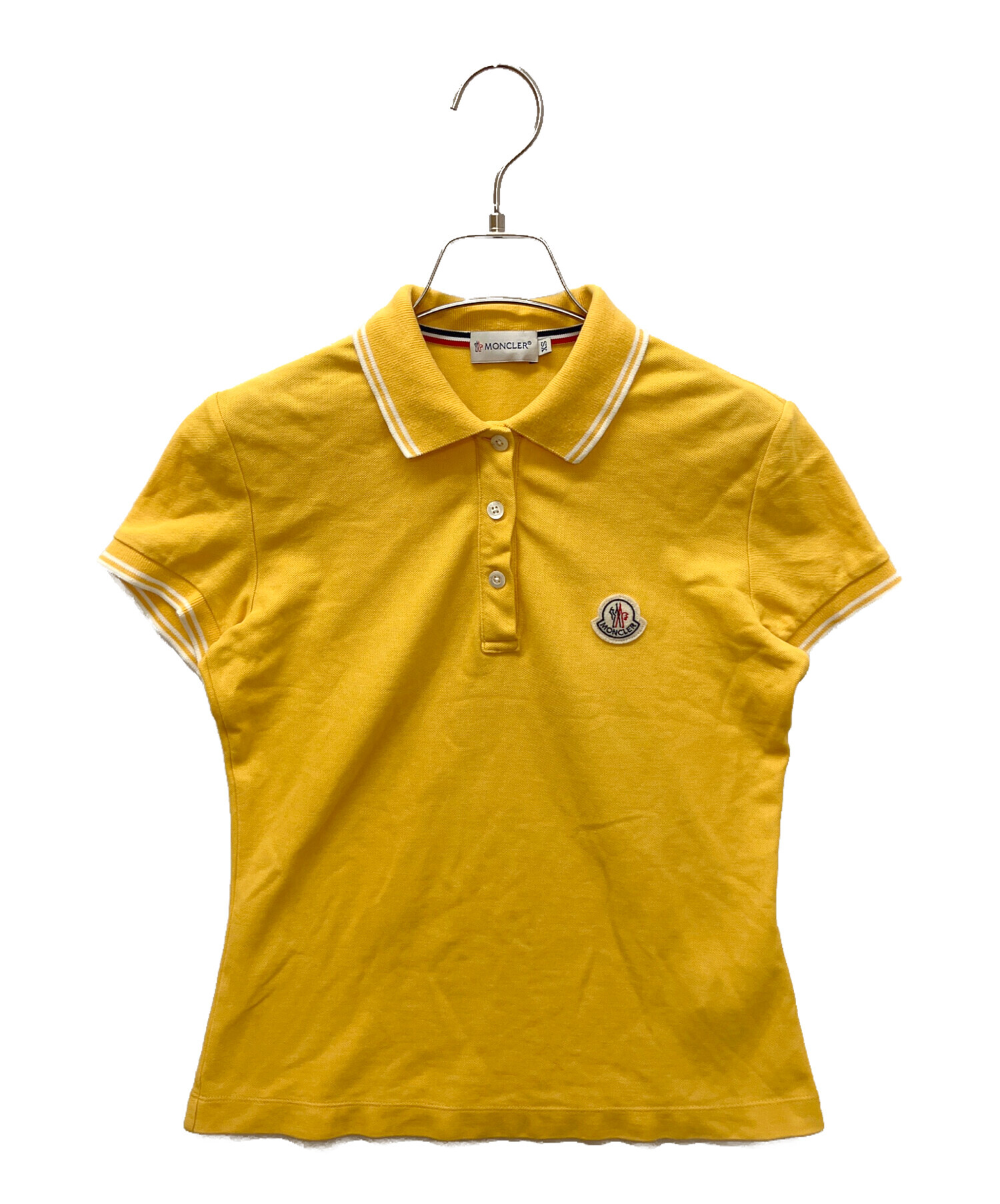 モンクレール　ポロシャツ　XS 中古・古着通販】MONCLER (モンクレール) ポロシャツ イエロー