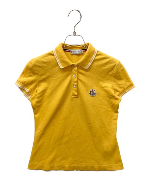 MONCLER モンクレール ポロ M MONCLER モンクレール MAGLIA POLO MANICA CORTA ロゴ ワッペン