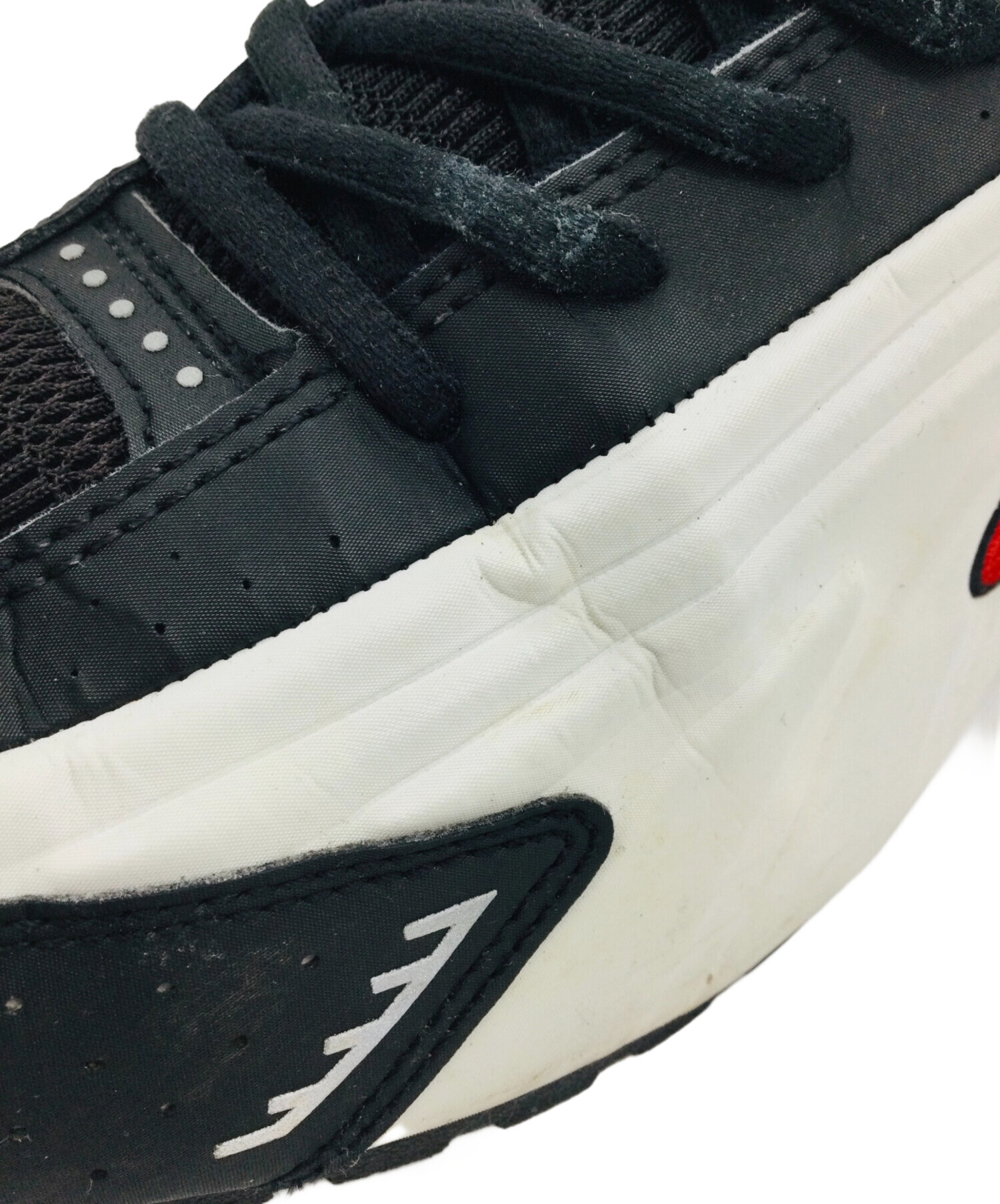 中古・古着通販】NIKE (ナイキ) SHOX R4 ブラック サイズ:US9.5、UK8.5