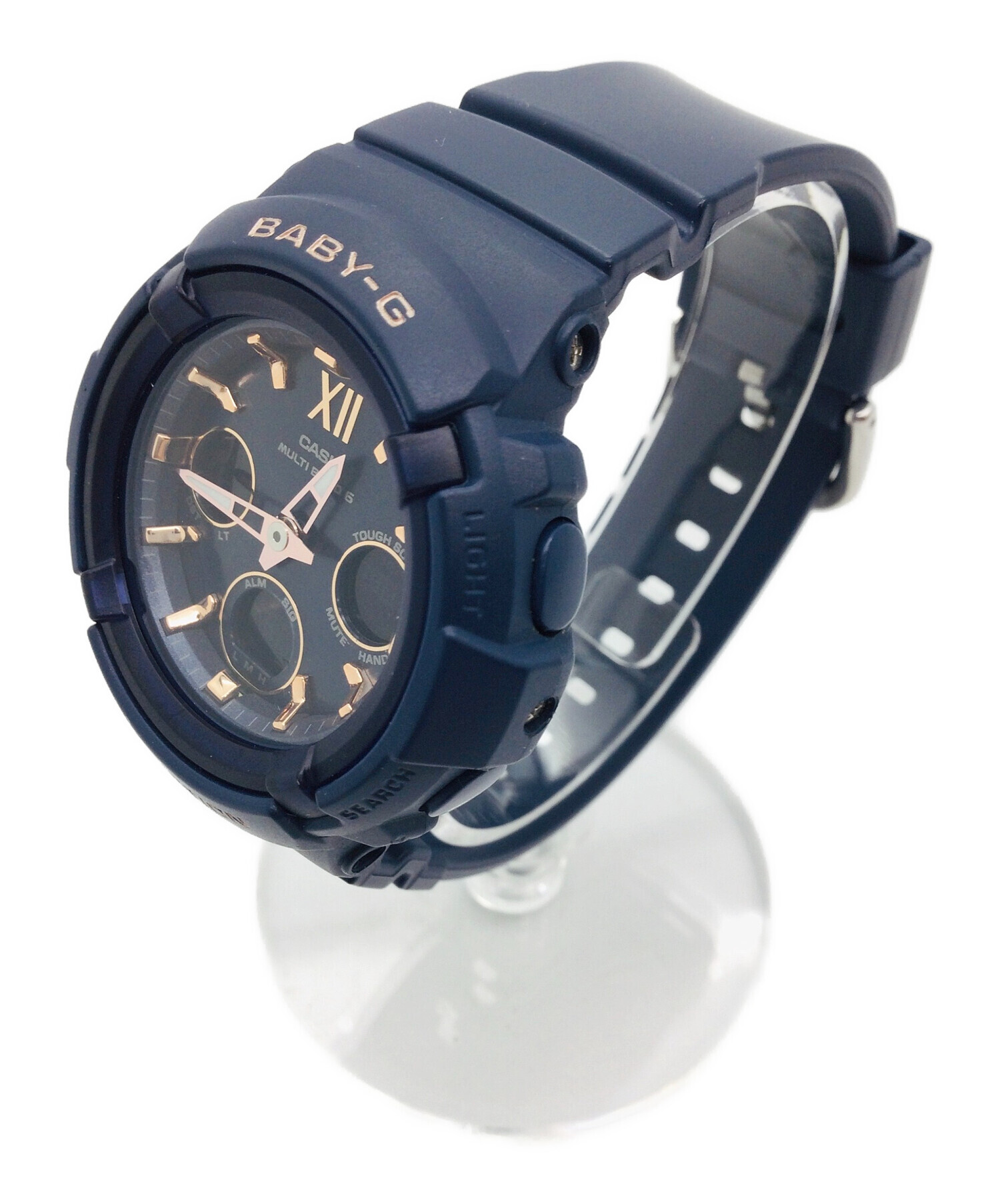 CASIO Baby-G ネイビー 腕時計 中古・古着通販】CASIO (カシオ) Baby-G ネイビー｜ブランド・古着通販